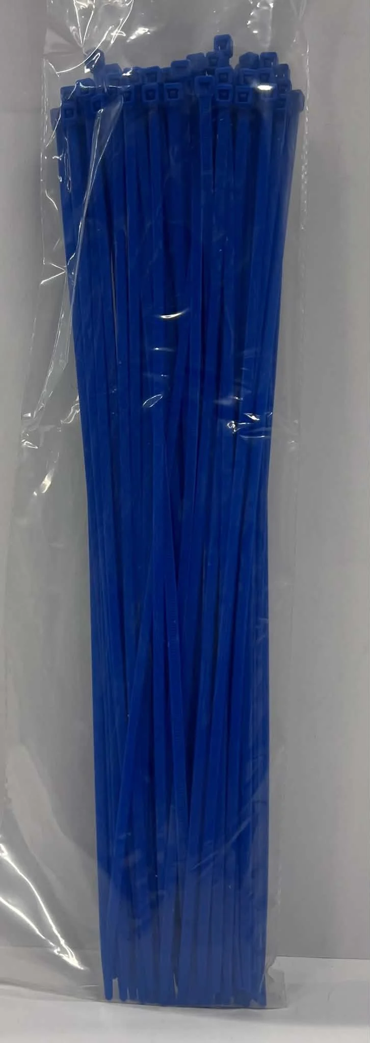 Heavy-Duty Blue Zip Ties 100ct