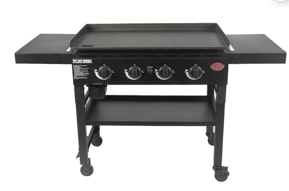 Char-Griller Flat Iron 4-Burner Outdoor Griddle