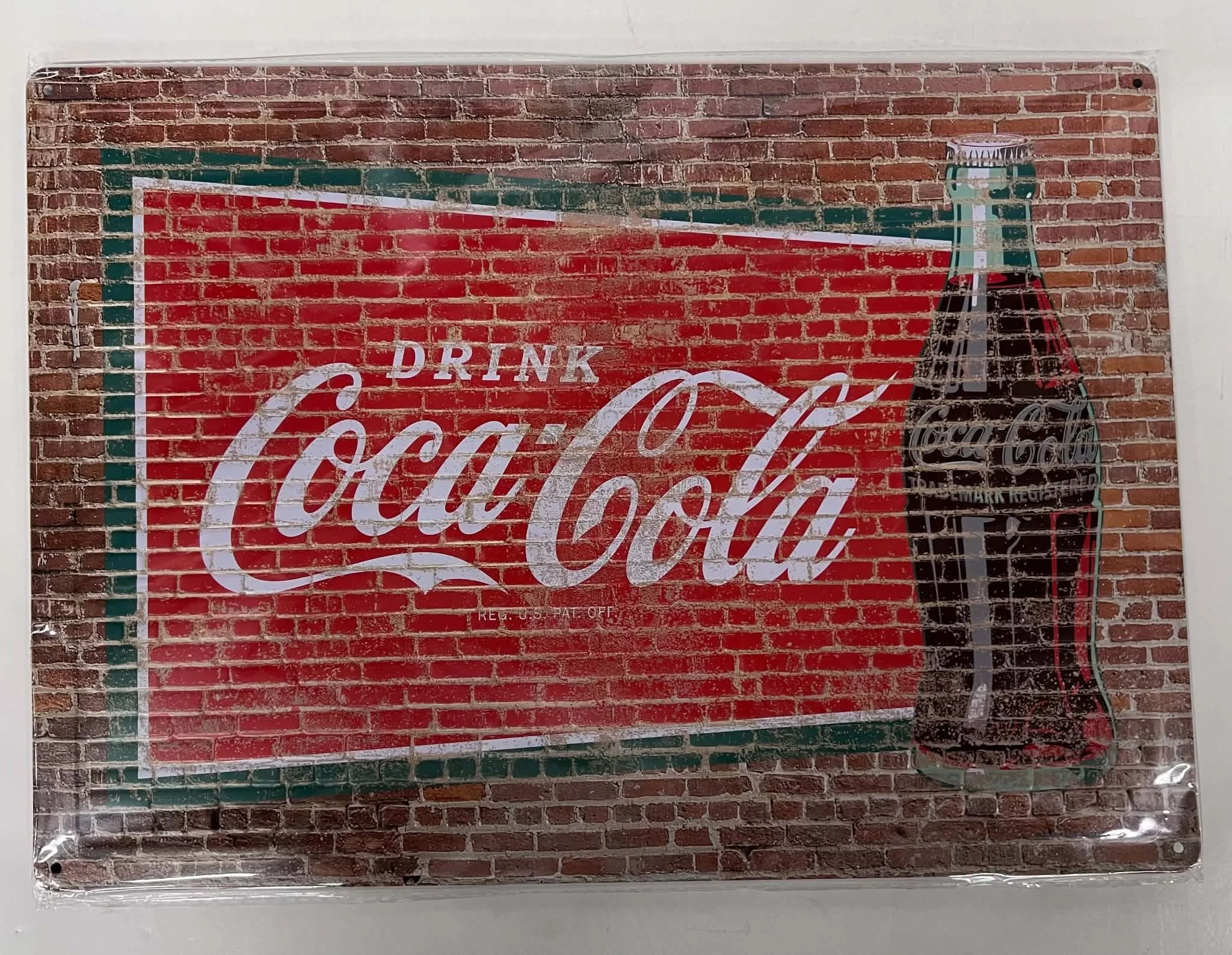 Coca-Cola Vintage Metal Wall Art