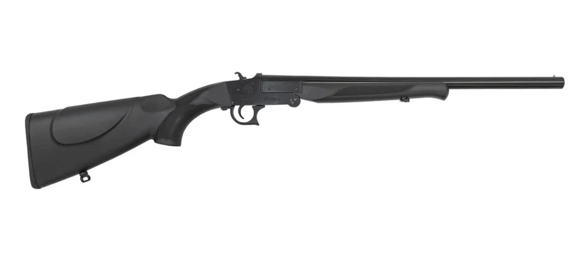 Single-Shot Shotgun with Synthetic Stock
