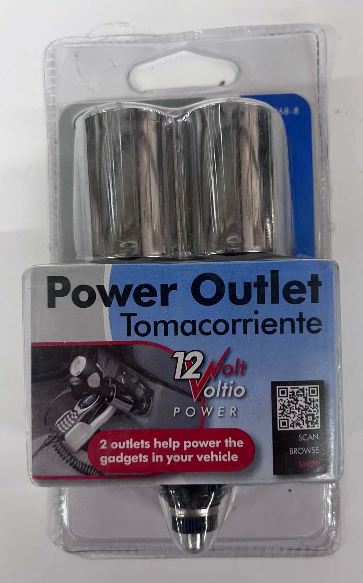 12V Dual Vehicle Power Outlet