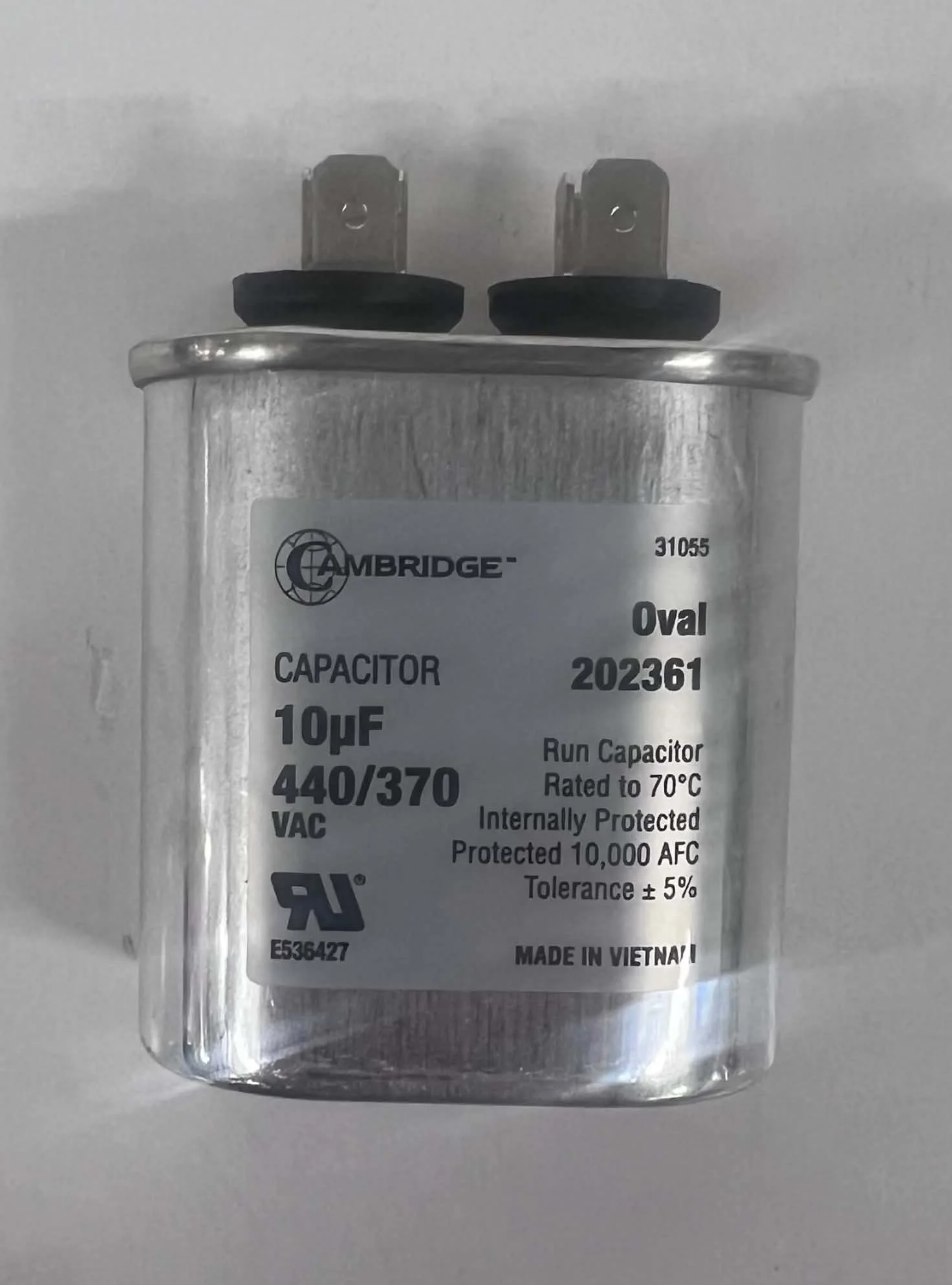 Cambridge 10 μF Run Capacitor