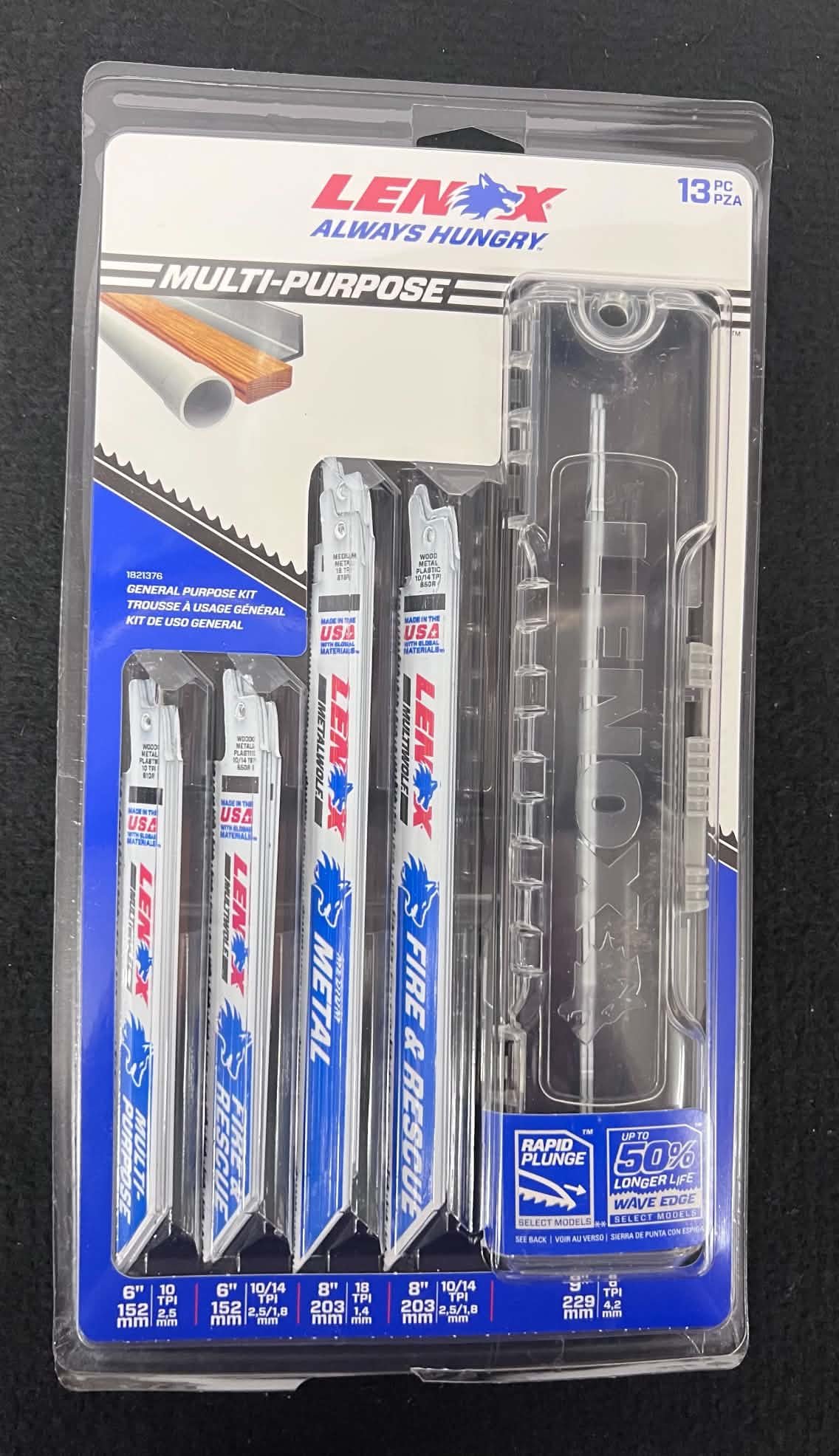 Lenox Multi-Purpose 13-Piece Blade Kit