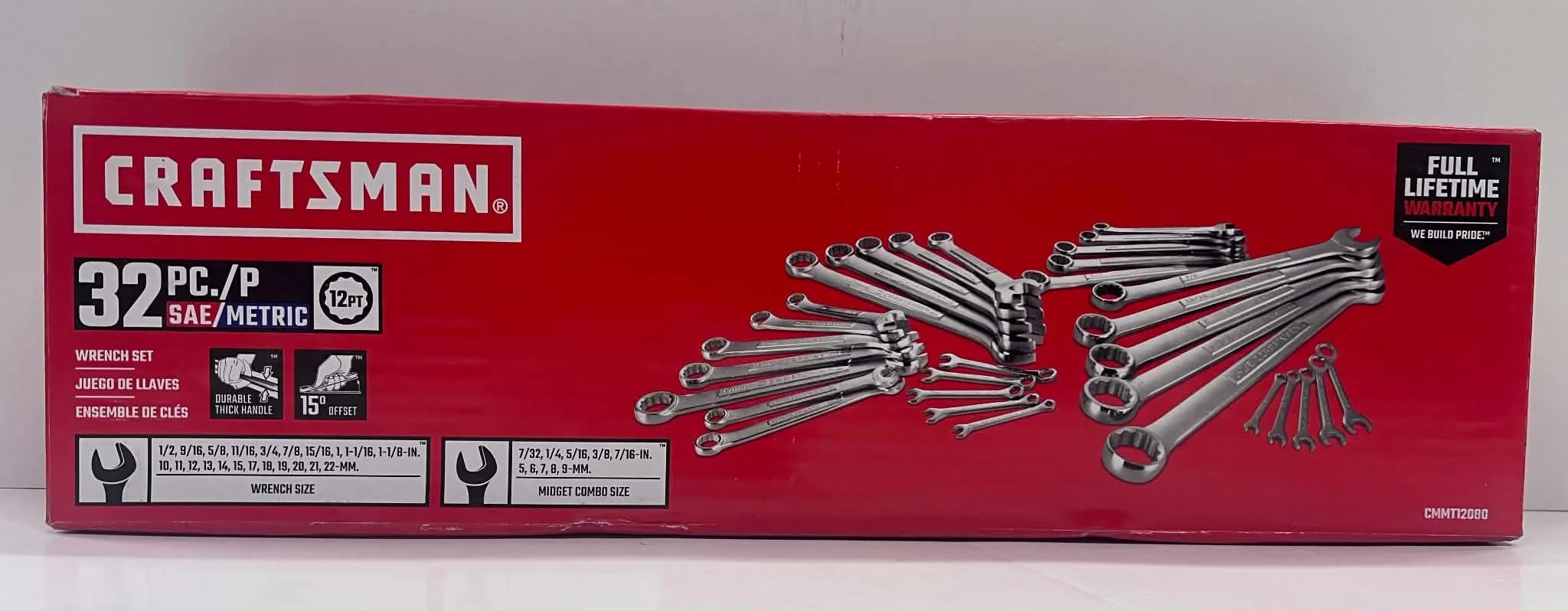 Craftsman 32-Piece SAE/Metric Wrench Set