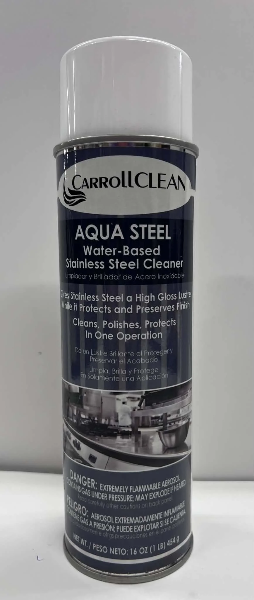 Carroll CLEAN Aqua Steel Stainless Steel Cleaner