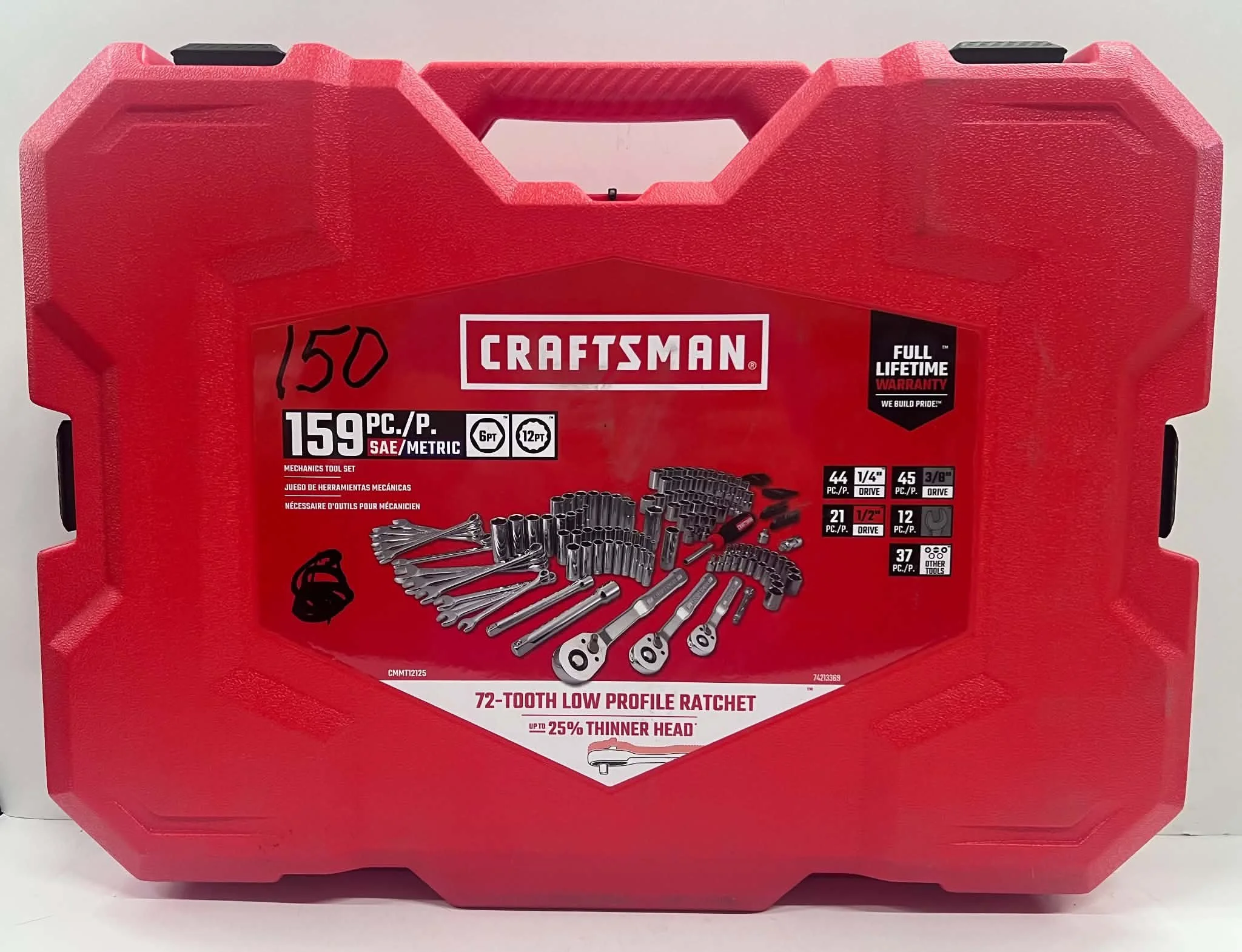 Craftsman 159-Piece Mechanics Tool Set