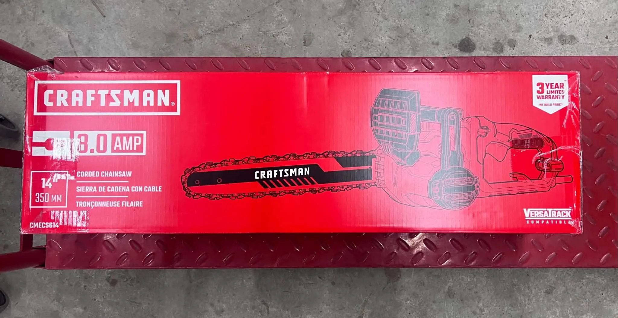 CRAFTSMAN 8.0 Amp Corded Chainsaw