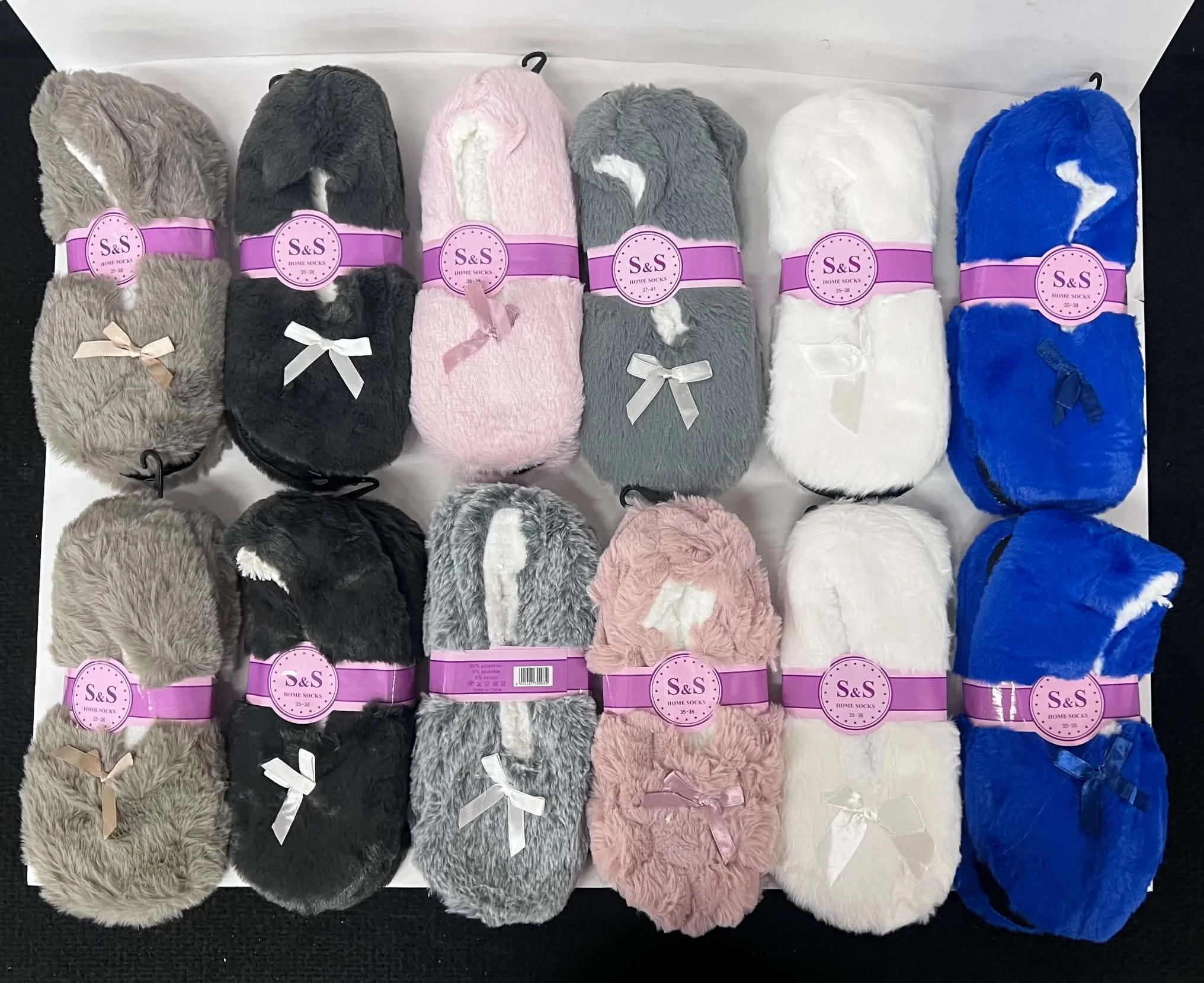S&S Plush Home Slippers