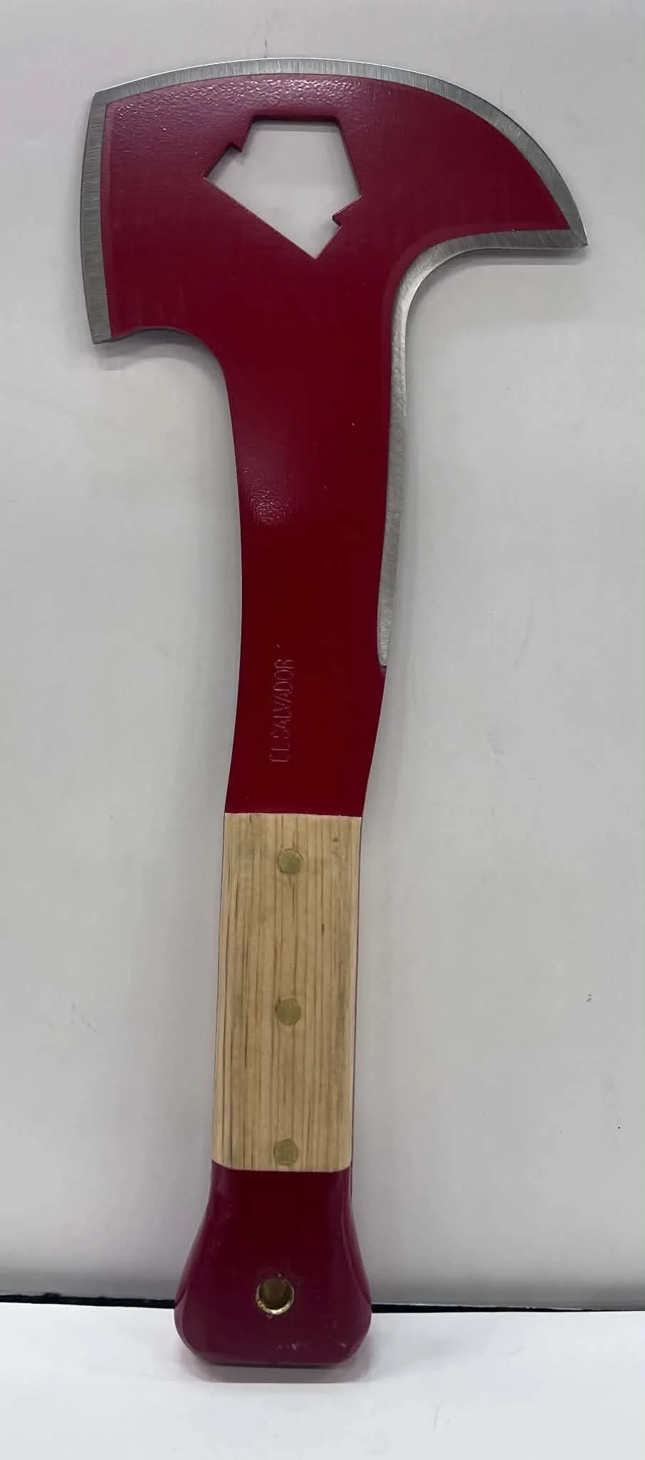 Multifunctional Red Survival Hatchet