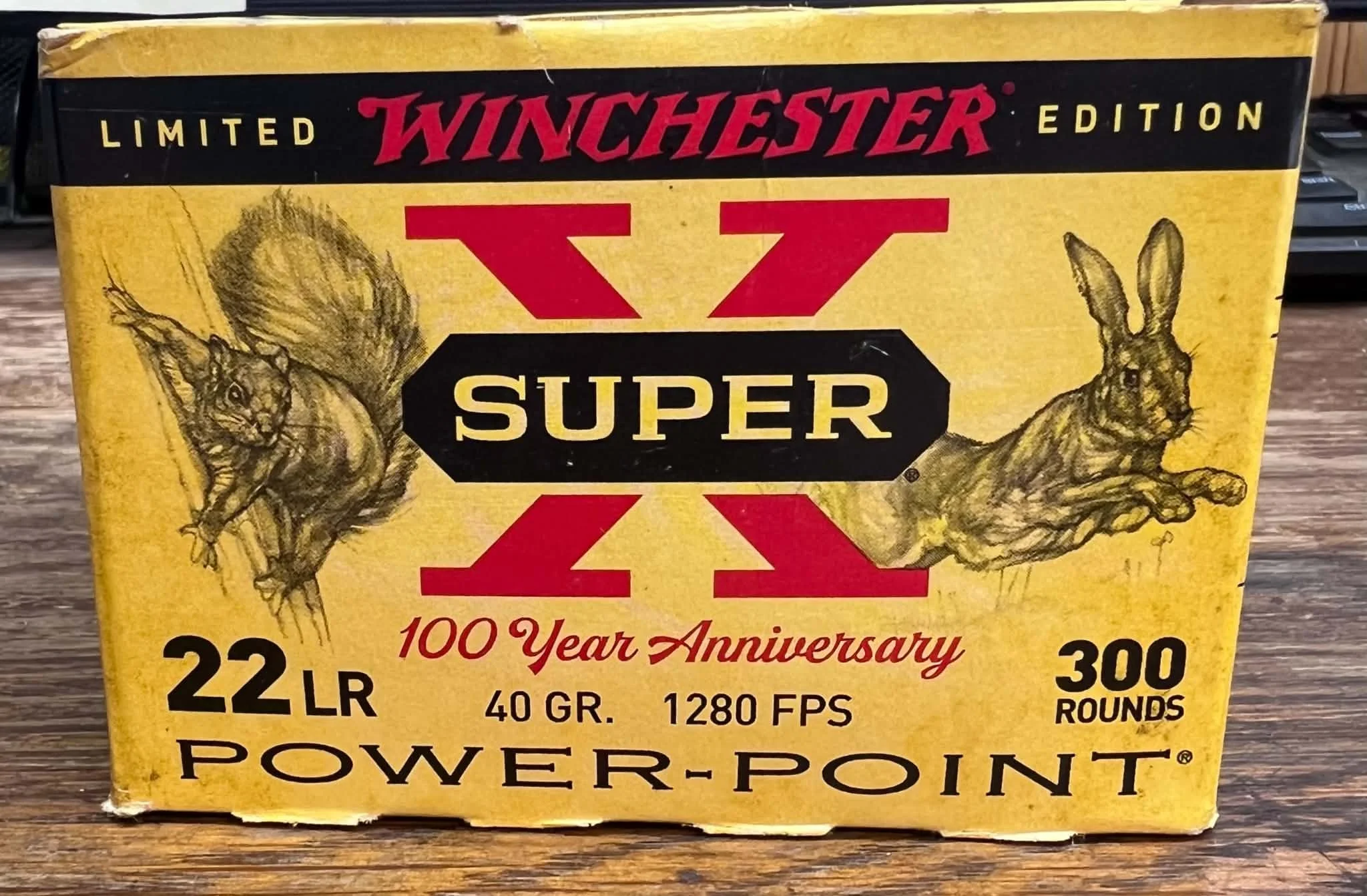 Winchester Super-X .22 LR 100 Year Anniversary Ammo - Limited Edition