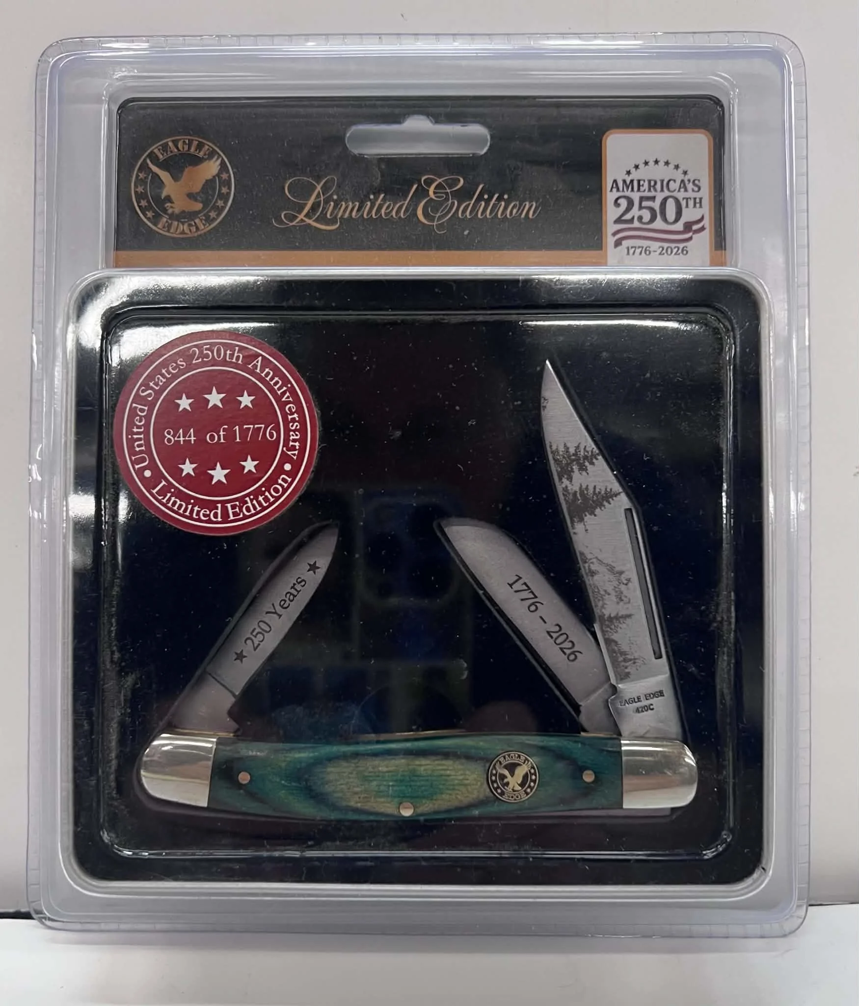 Eagle Edge 250th Anniversary Commemorative Knife