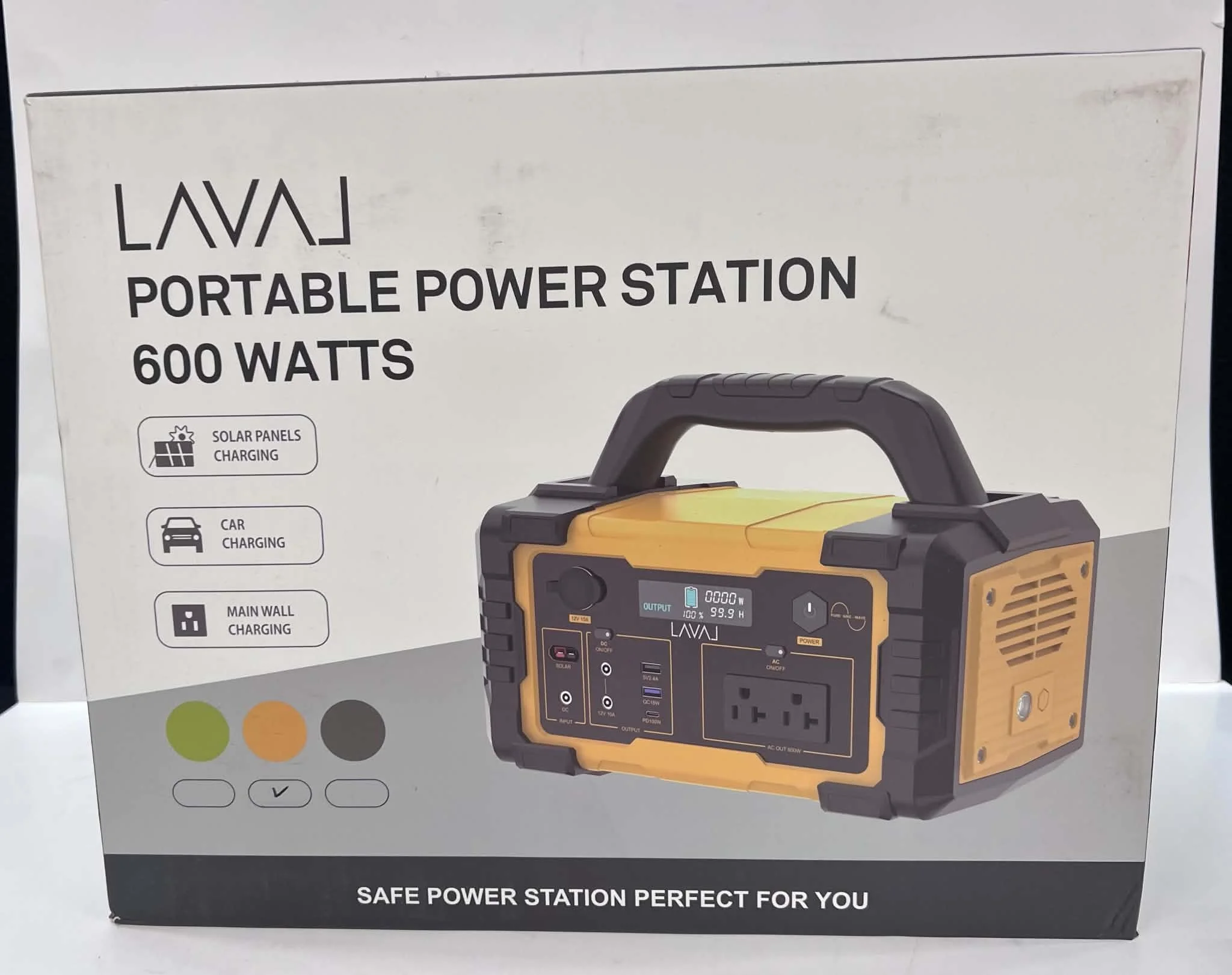 LAVO Portable Power Station 600W