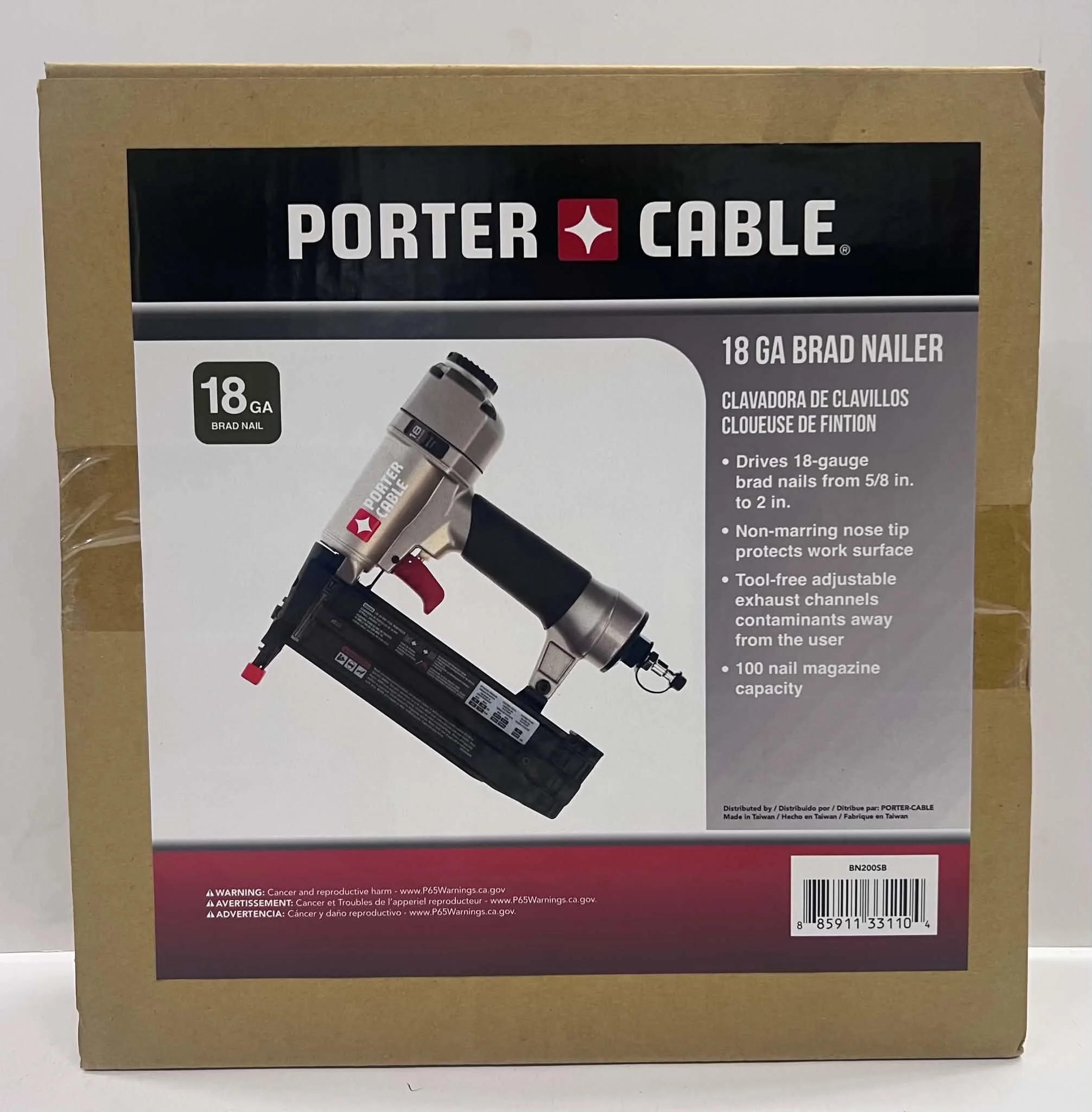 Porter-Cable 18GA Brad Nailer