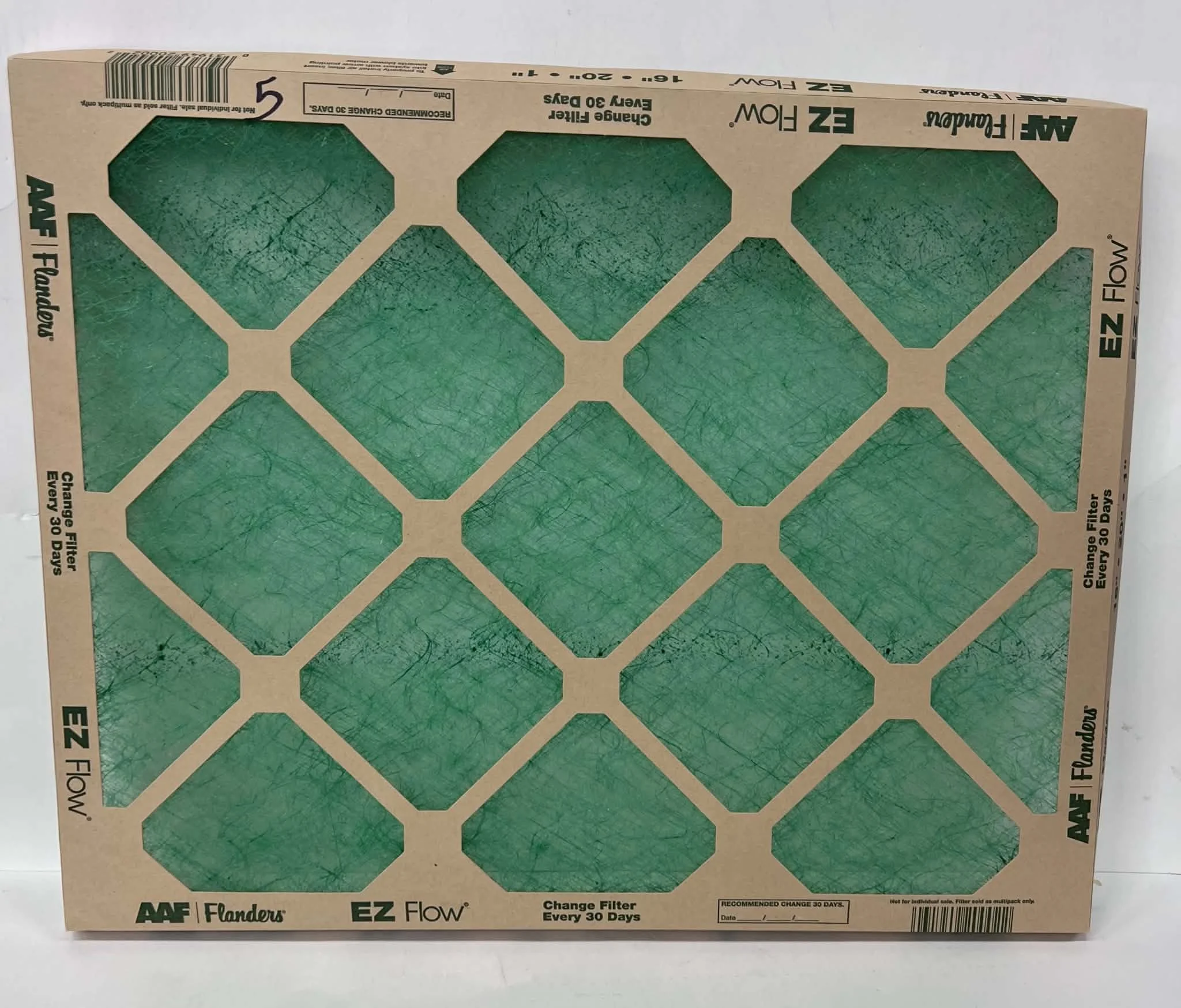 AAF Flanders EZ Flow Air Filter - 20x20x1