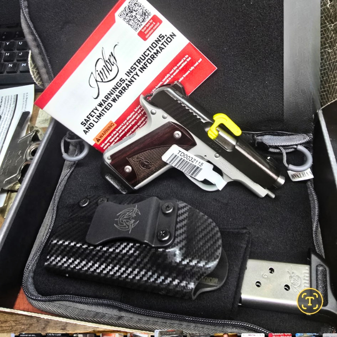 Kimber Micro-9 Two-Tone RTC Pistol Bundle