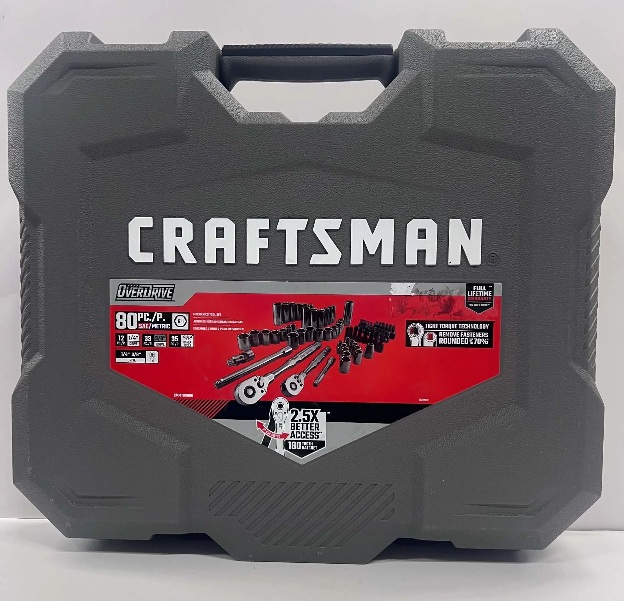 Craftsman 80-Piece Mechanics Tool Set
