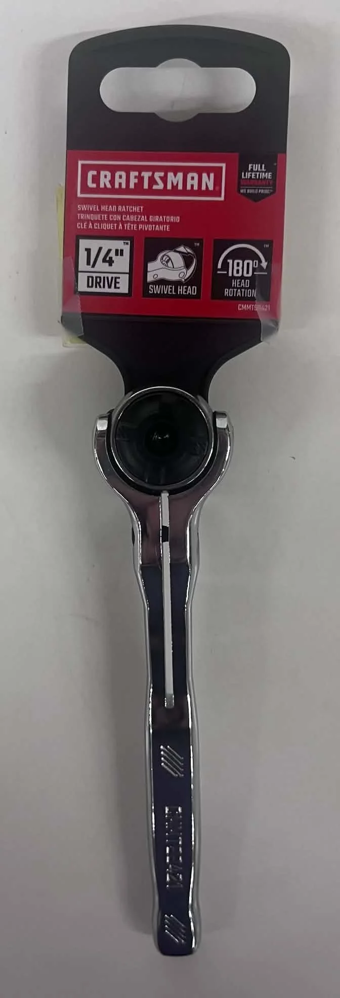 Craftsman 1/4-Inch Drive Swivel Head Ratchet