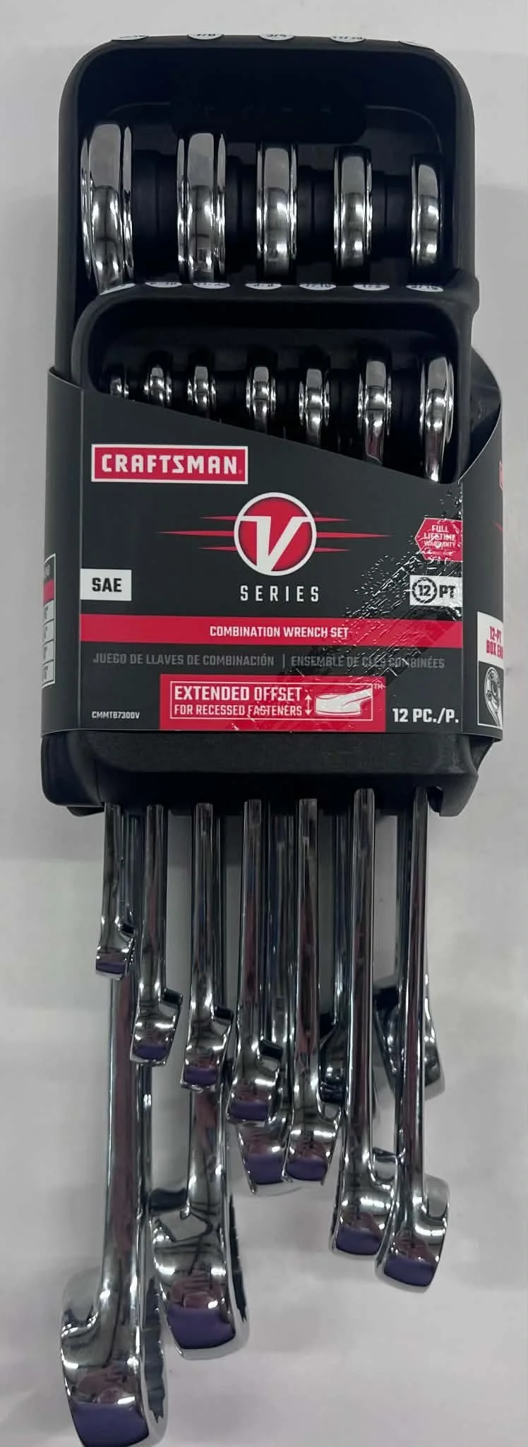 Craftsman V-Series 12-Piece SAE Combination Wrench Set