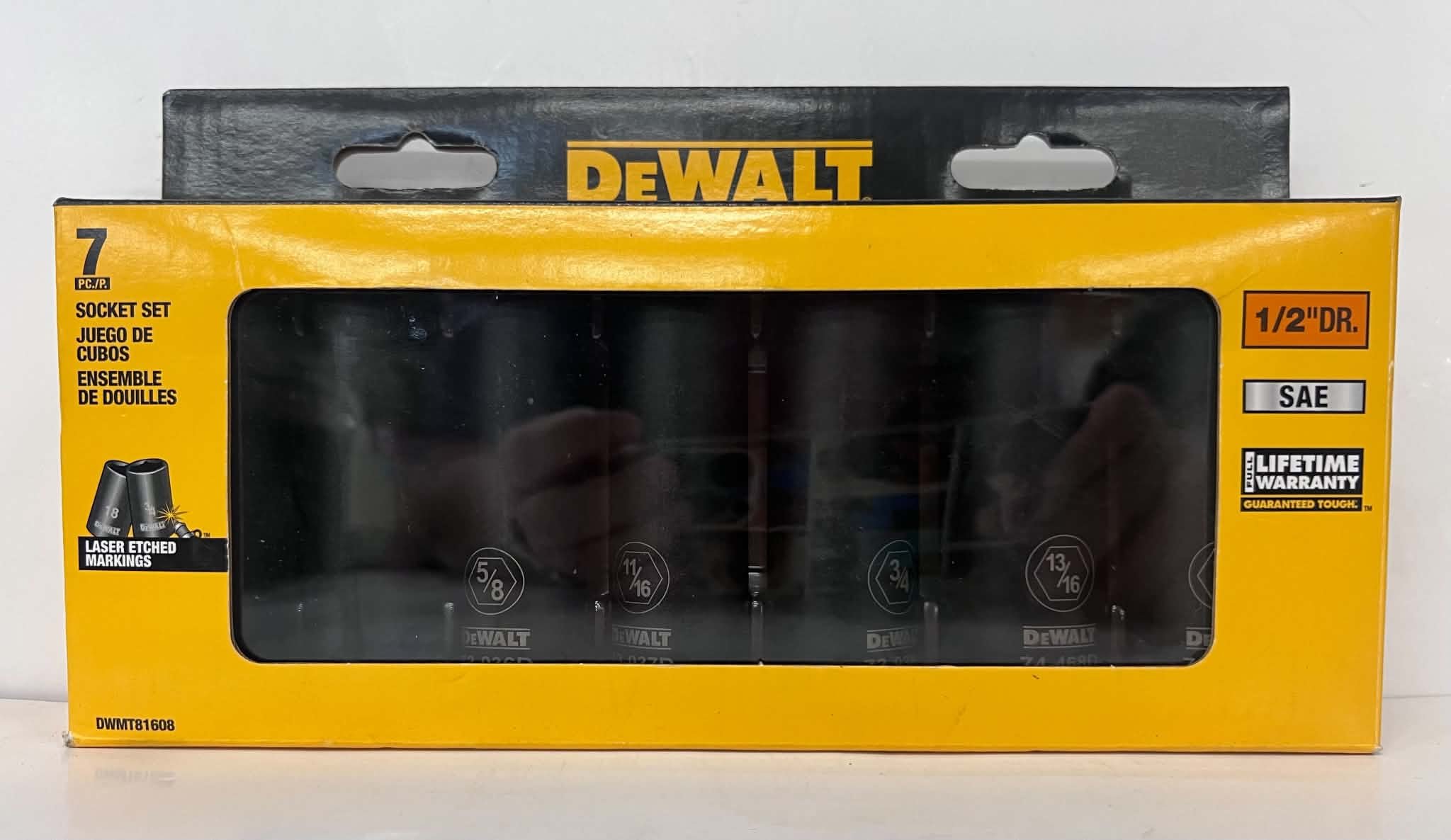 DEWALT 7-Piece Socket Set