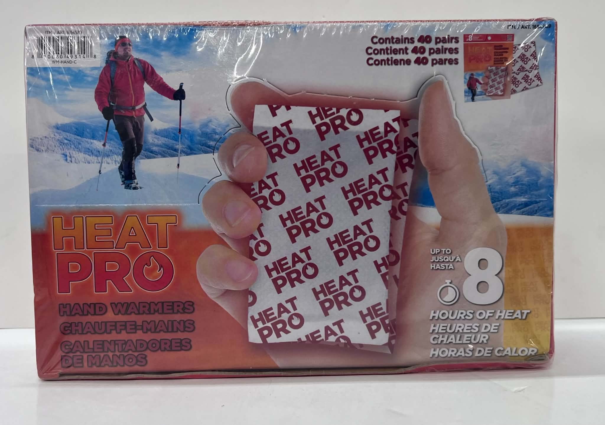 HeatPro Hand Warmers - 40 Pairs