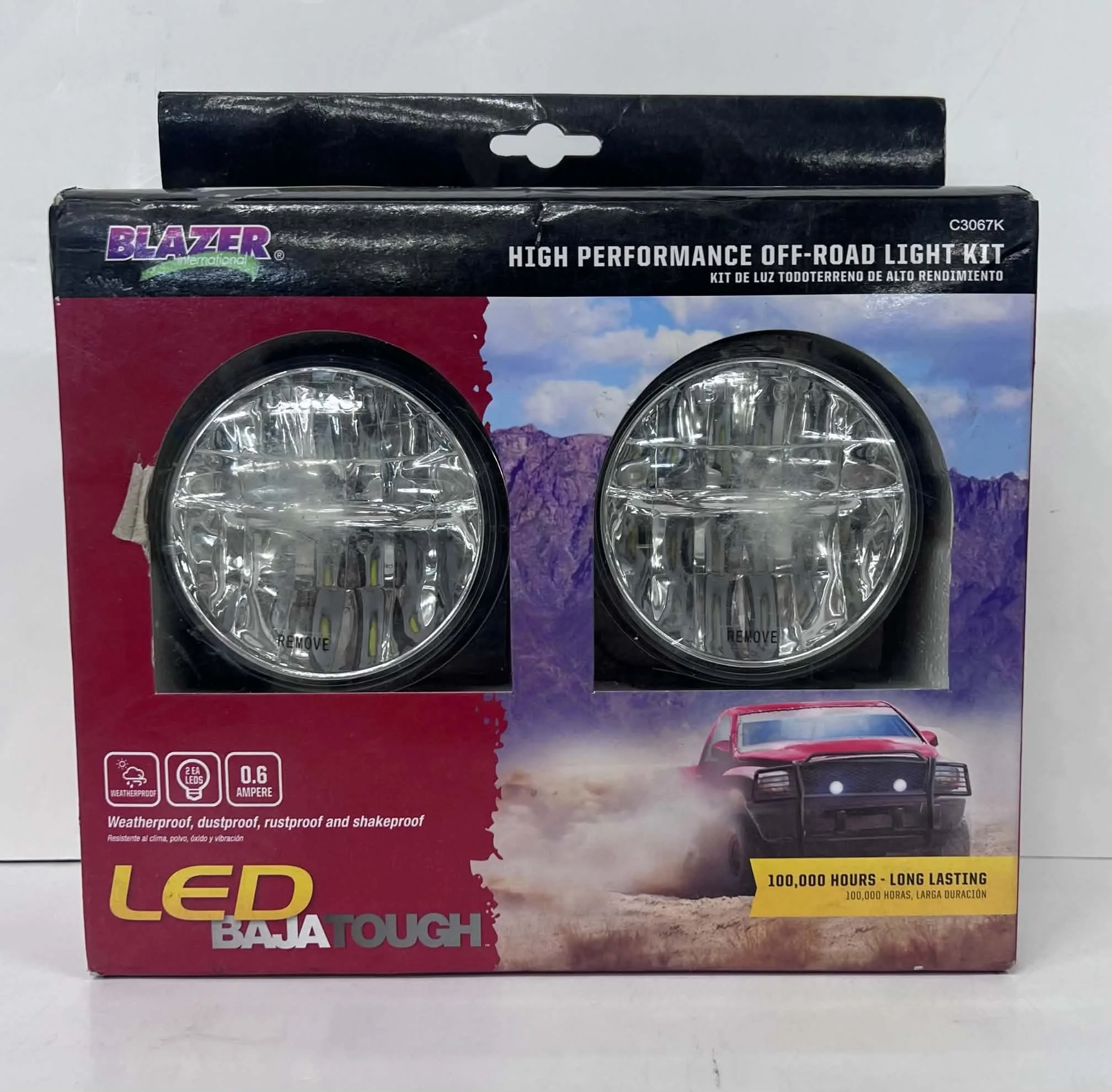 Blazer International LED Baja Tough Off-Road Light Kit