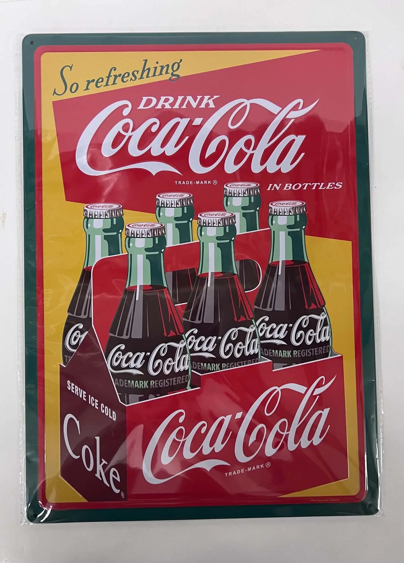Vintage Coca-Cola Metal Sign
