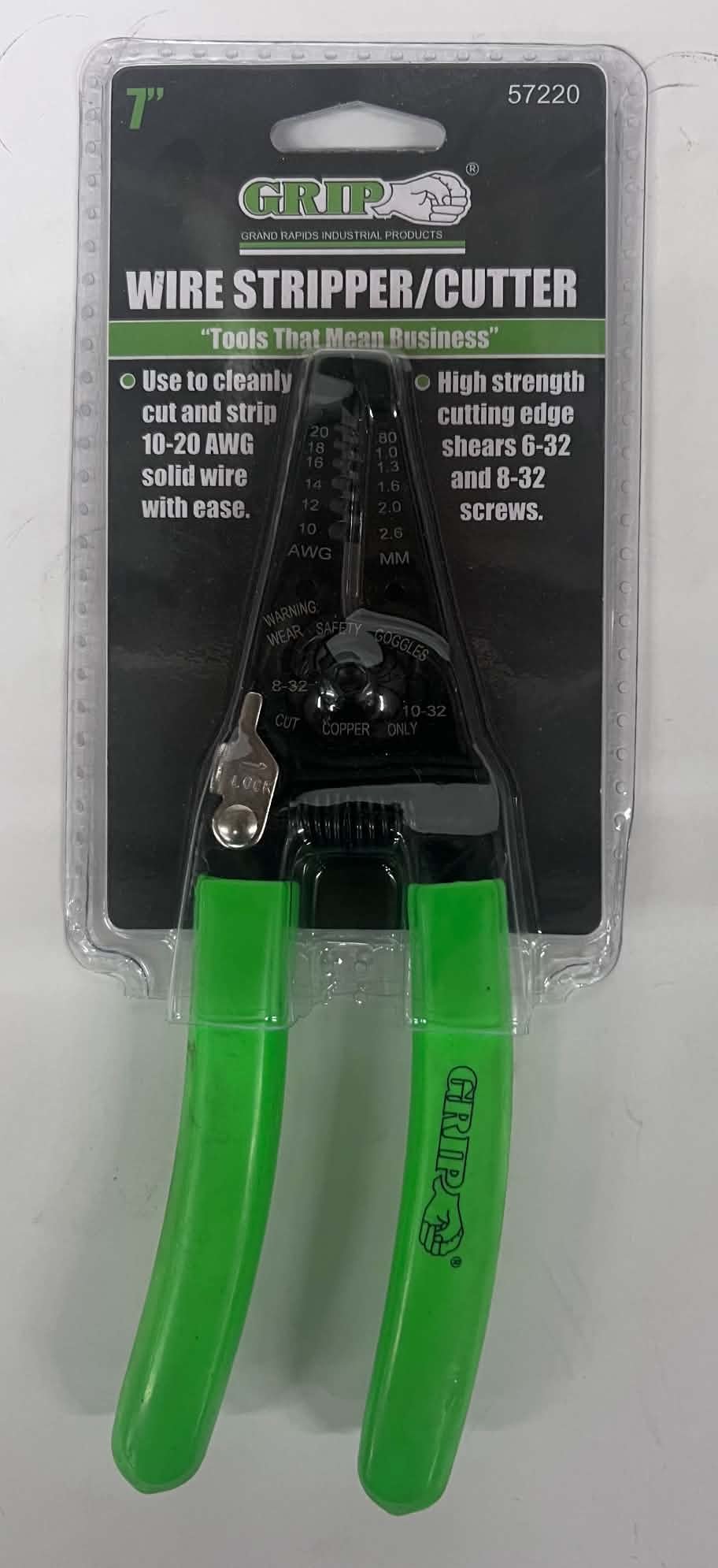 7" GRIP Wire Stripper/Cutter