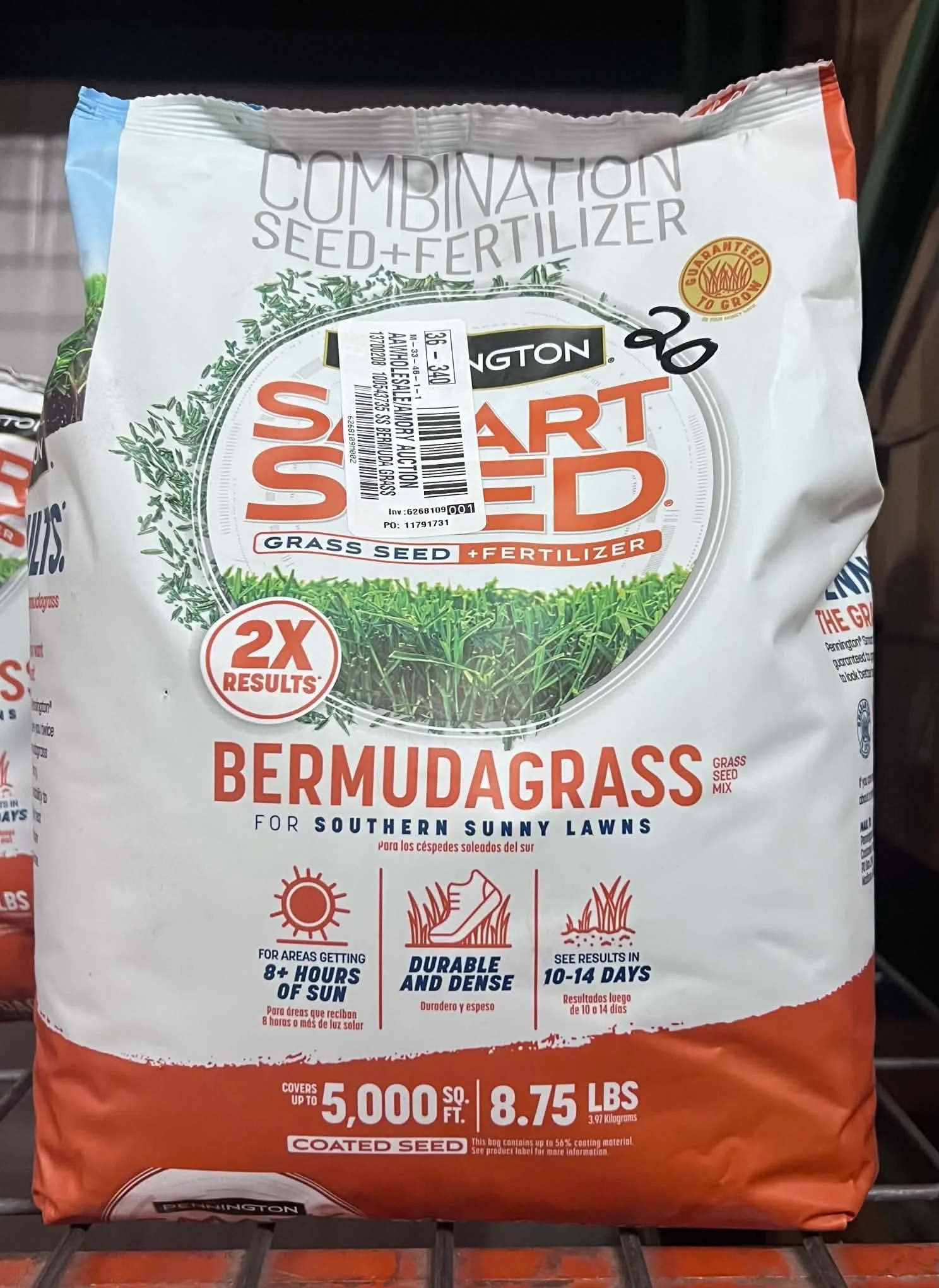Pennington Smart Seed Bermudagrass