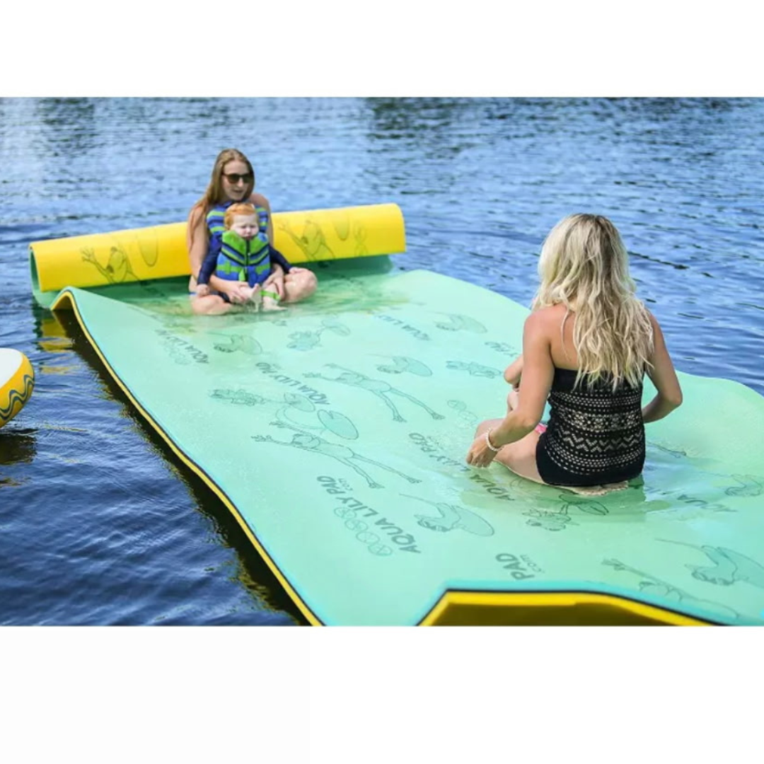 Aqua Lily Pad 15 Ft Floating Foam Island