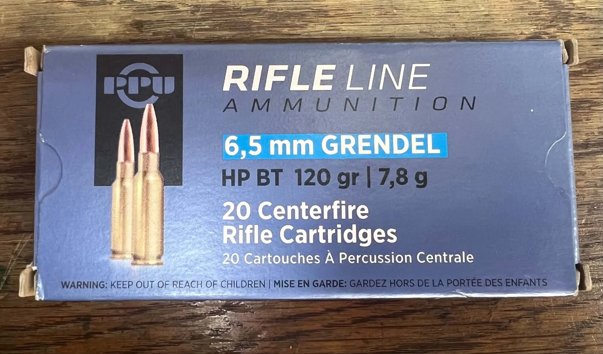 PPU 6.5mm Grendel Rifle Ammunition - 20 Rounds