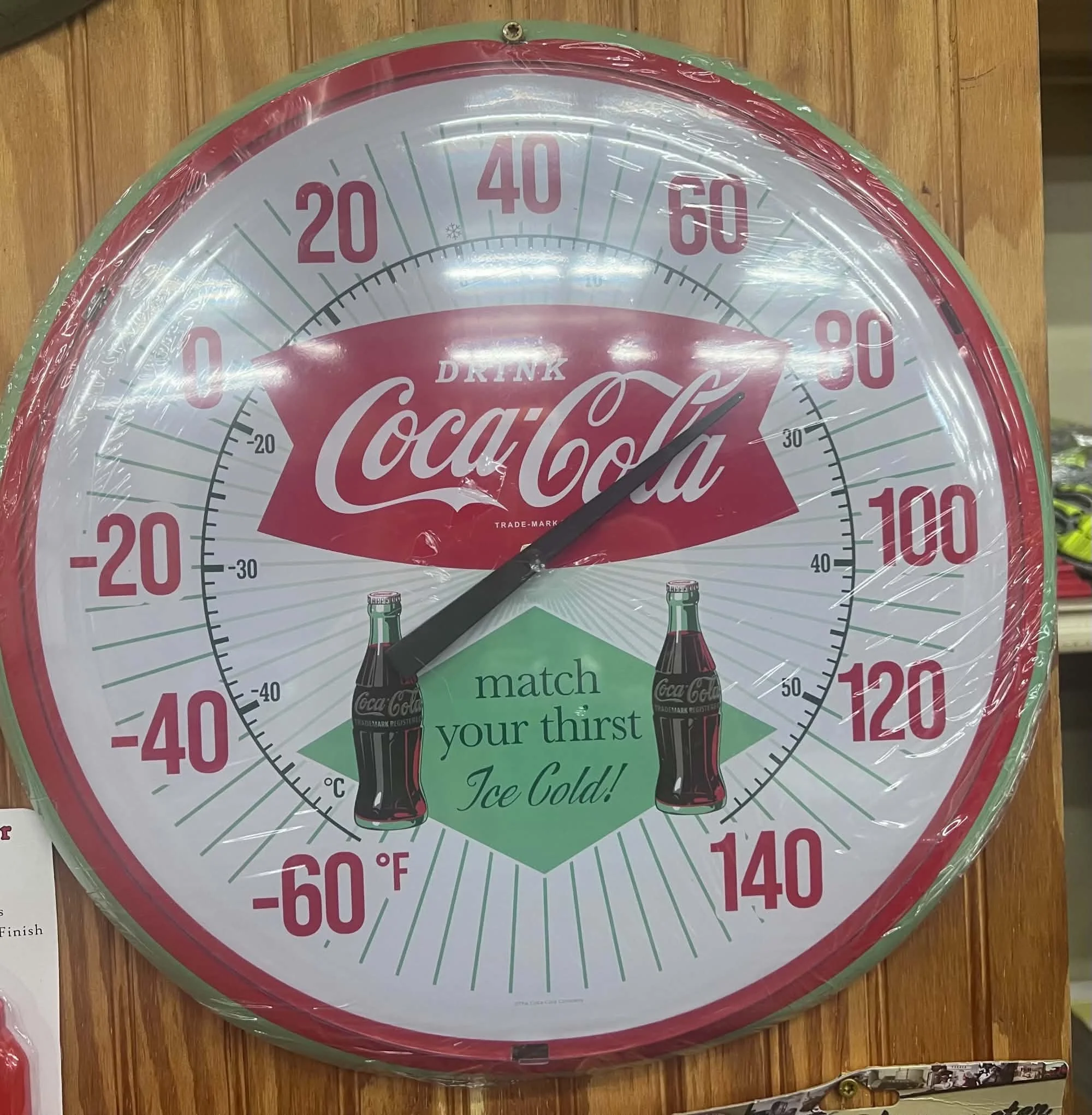 Coca-Cola Vintage-Inspired Thermometer