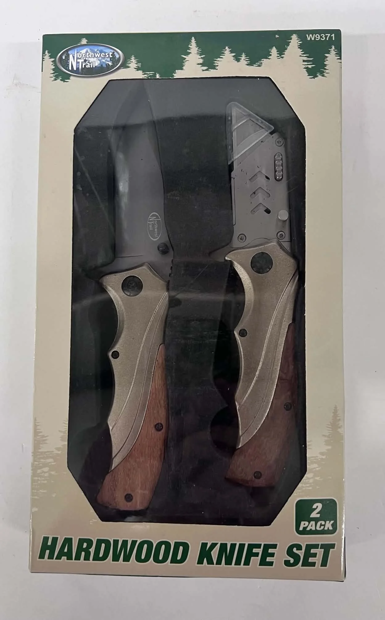 Hardwood Knife Set - 2 Pack