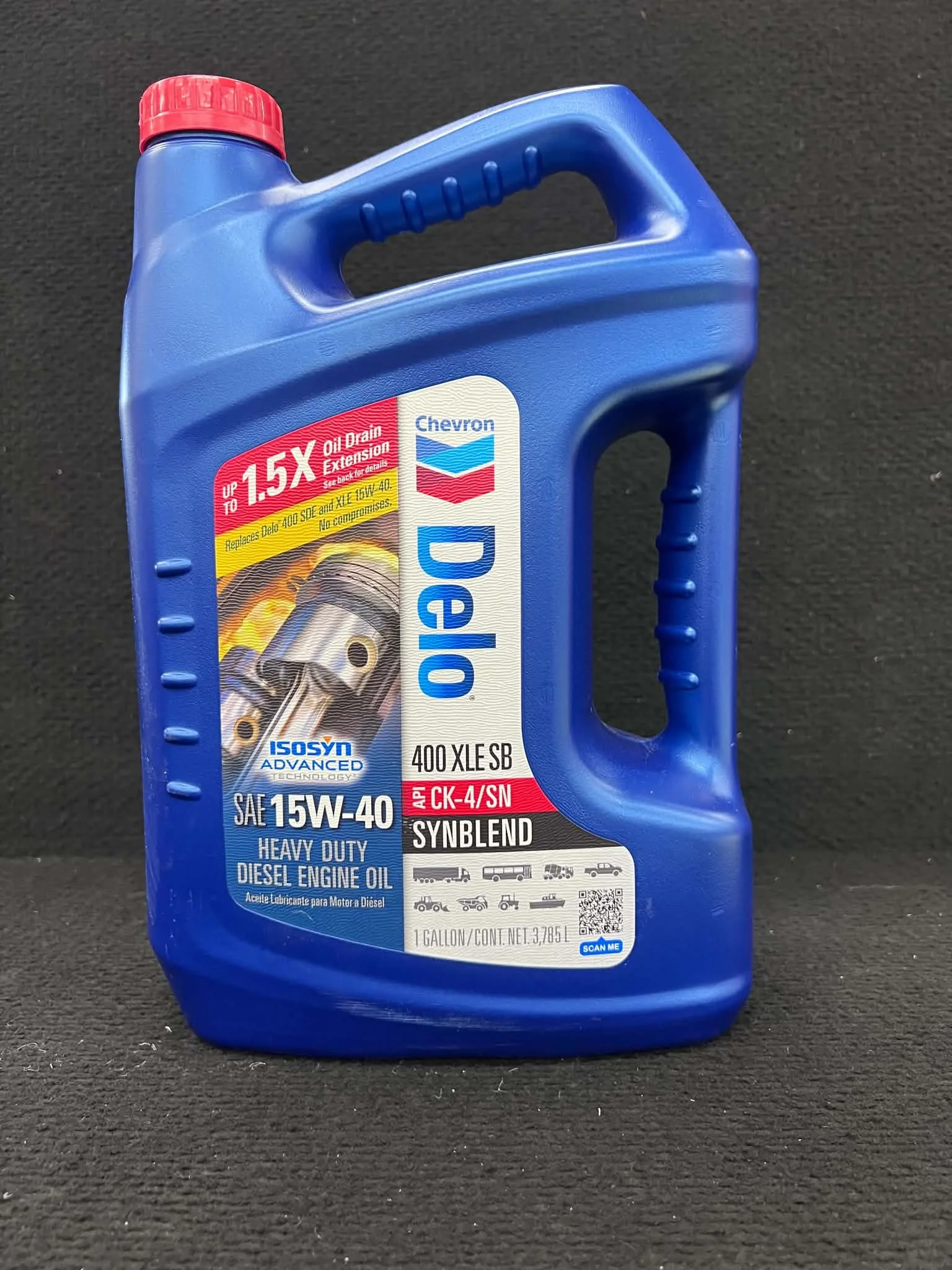 Chevron Delo 400 XLE Diesel Engine Oil 15W-40