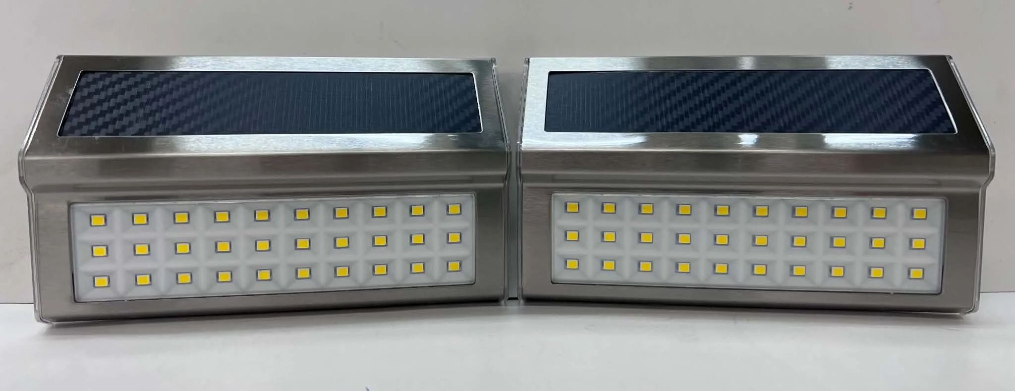 Solar LED Wall Lights with Motion Sensor 2pk