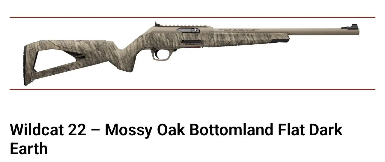 Winchester Wildcat Camo 22LR Rifle