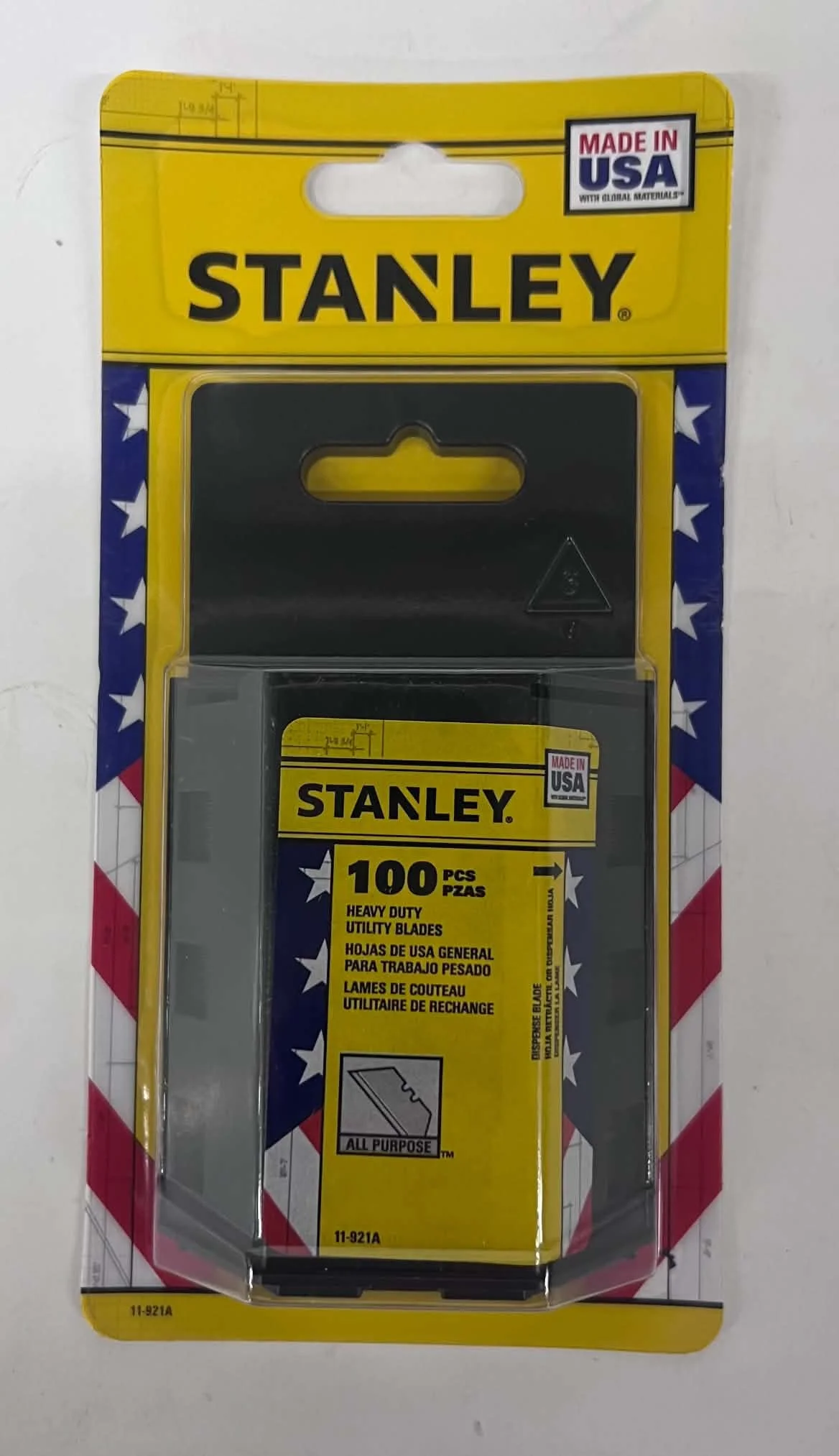 Stanley Heavy-Duty Utility Blades - 100 Pack