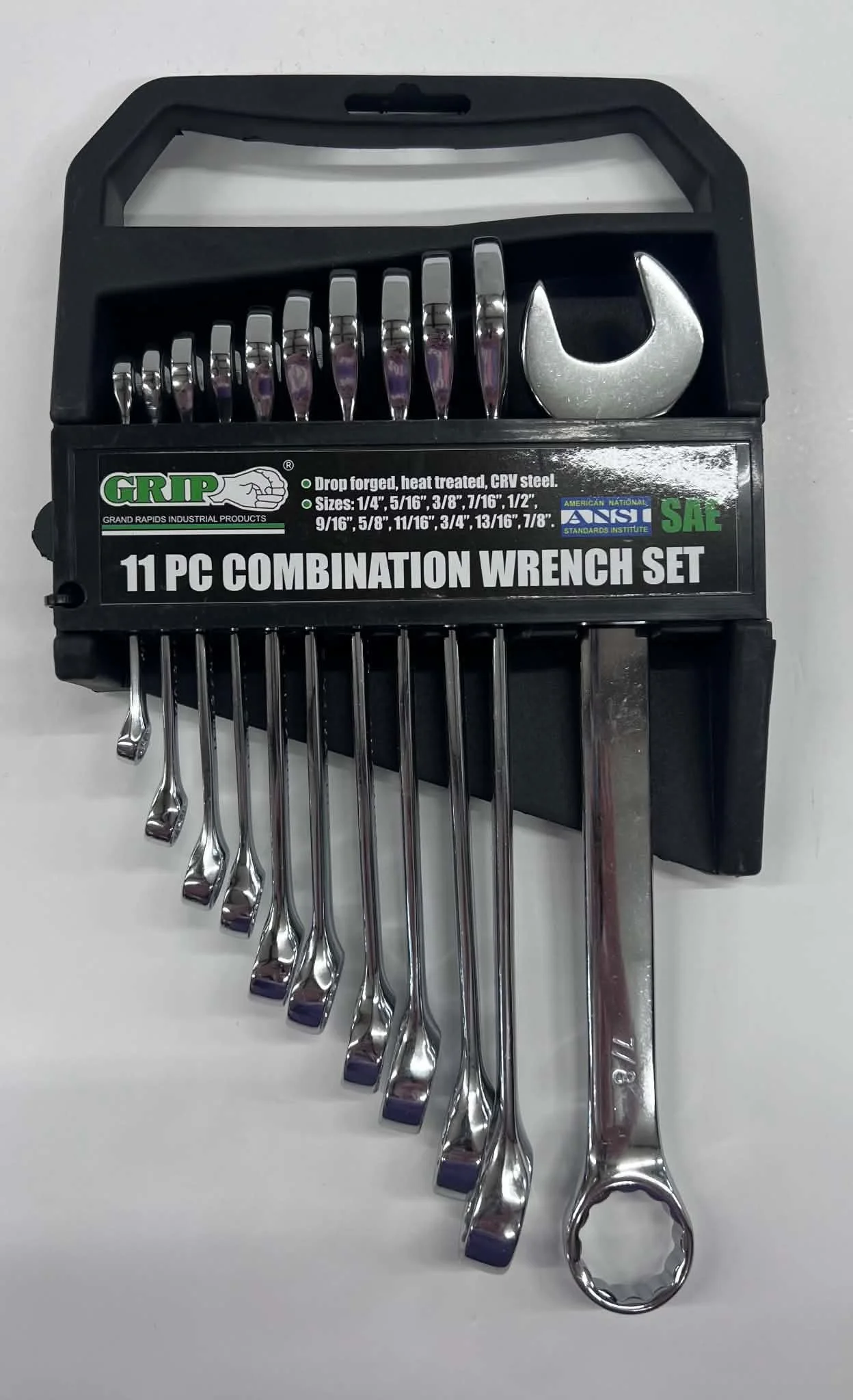GRIP 11-Piece Combination Wrench Set