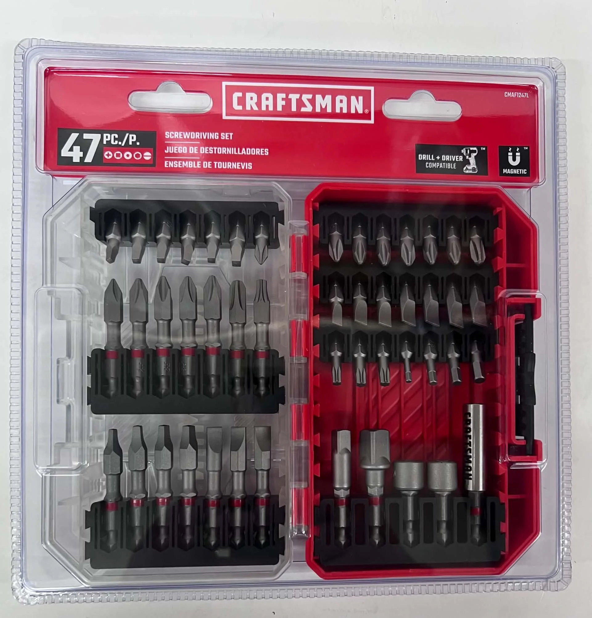 Craftsman 47-Piece Screwdriver Bit Set