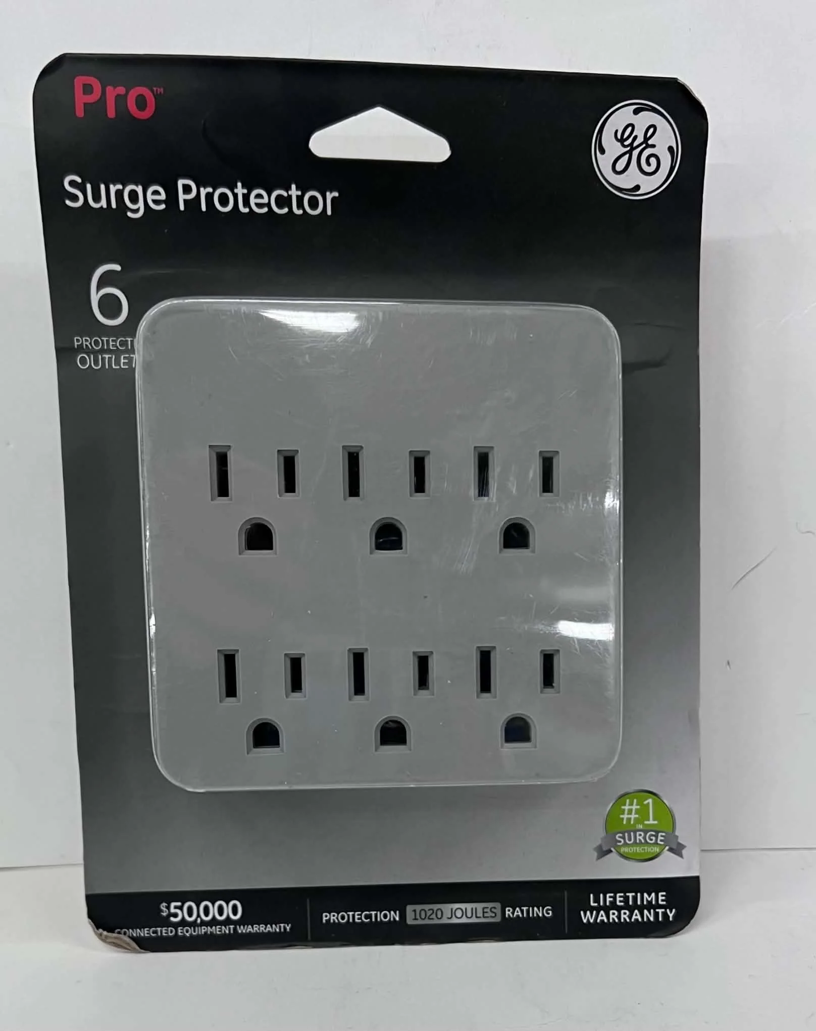 GE Pro 6-Outlet Surge Protector