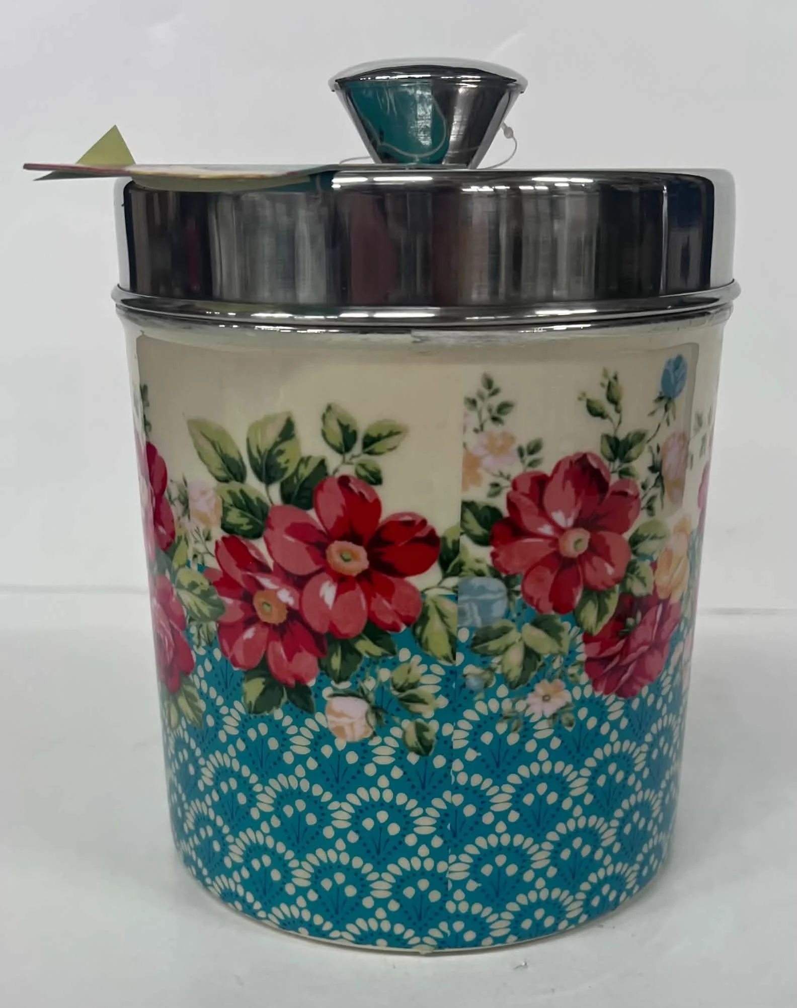 Vintage Floral Kitchen Storage Container