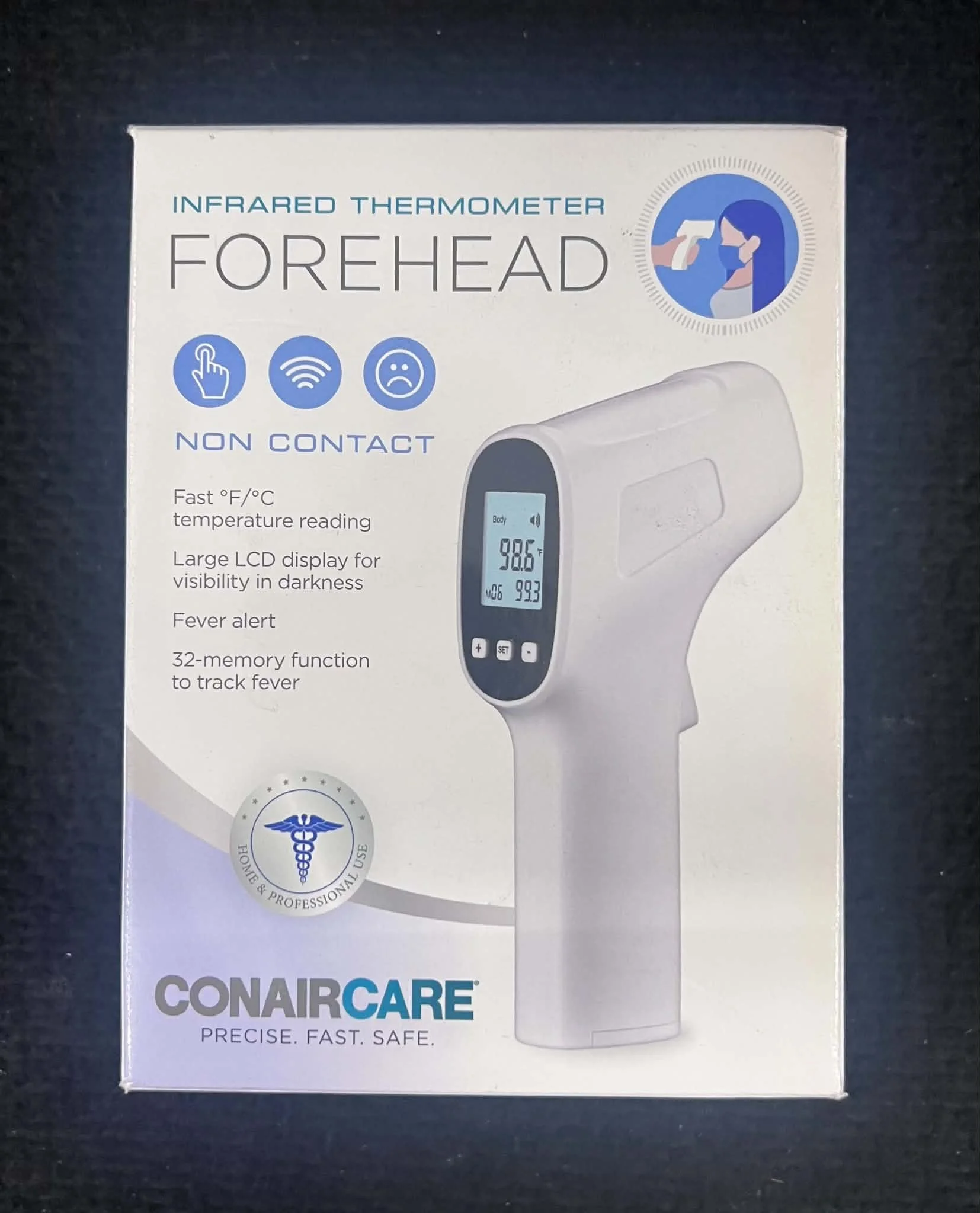 Infrared Forehead Thermometer - Non-Contact, Fast & Accurate