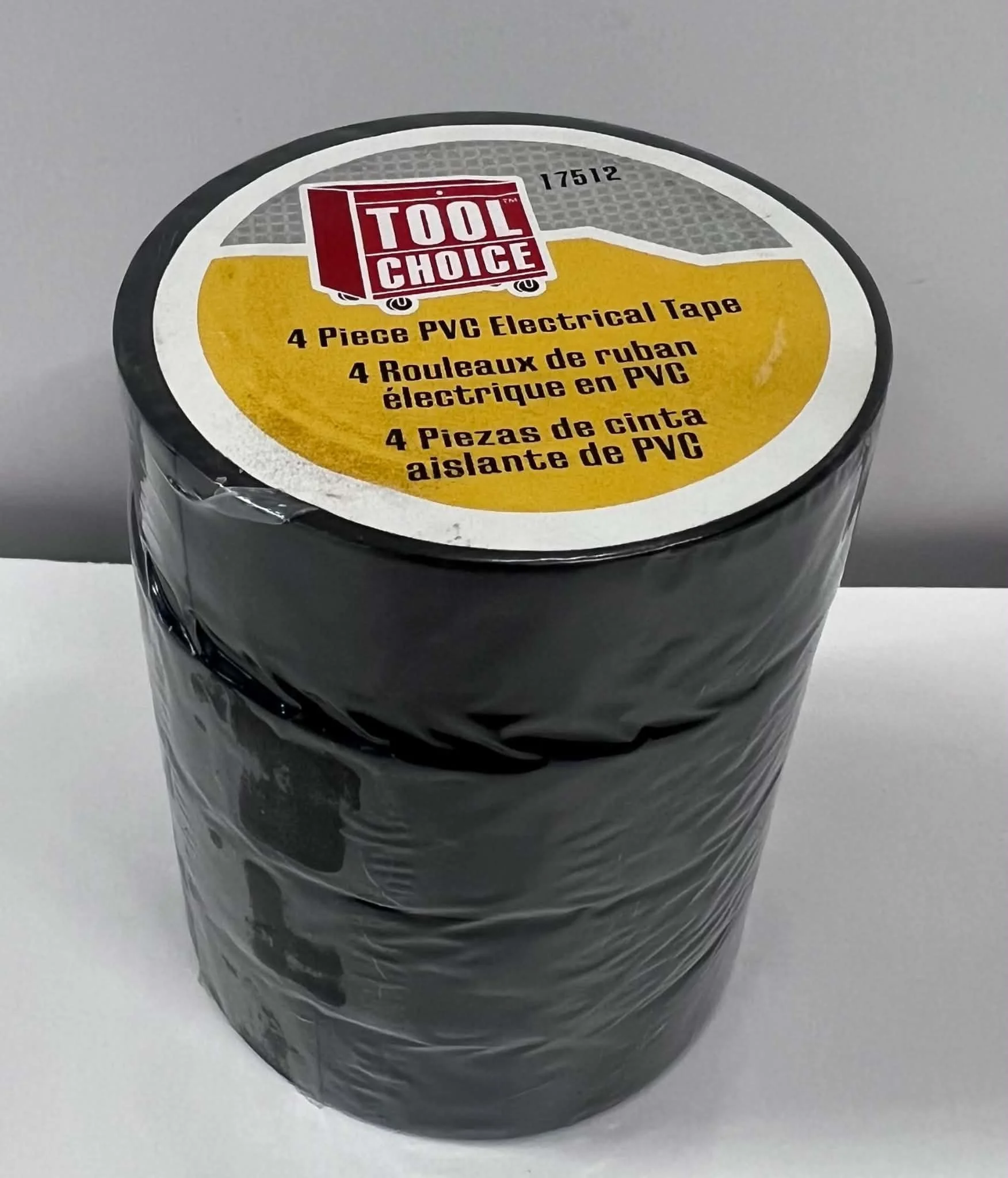 Premium 4-Pack PVC Electrical Tape Set