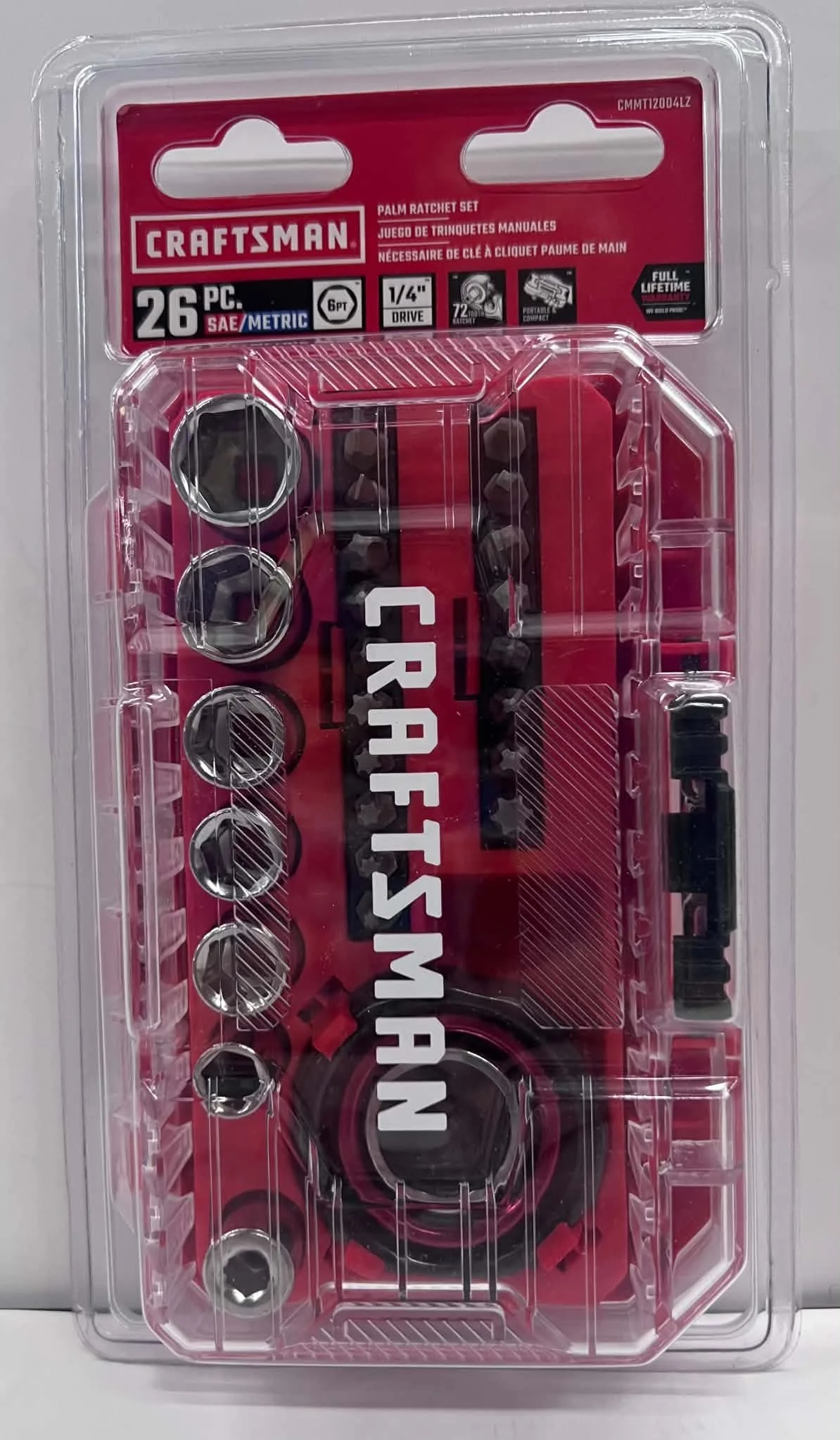 Craftsman 26-Piece Palm Ratchet Set