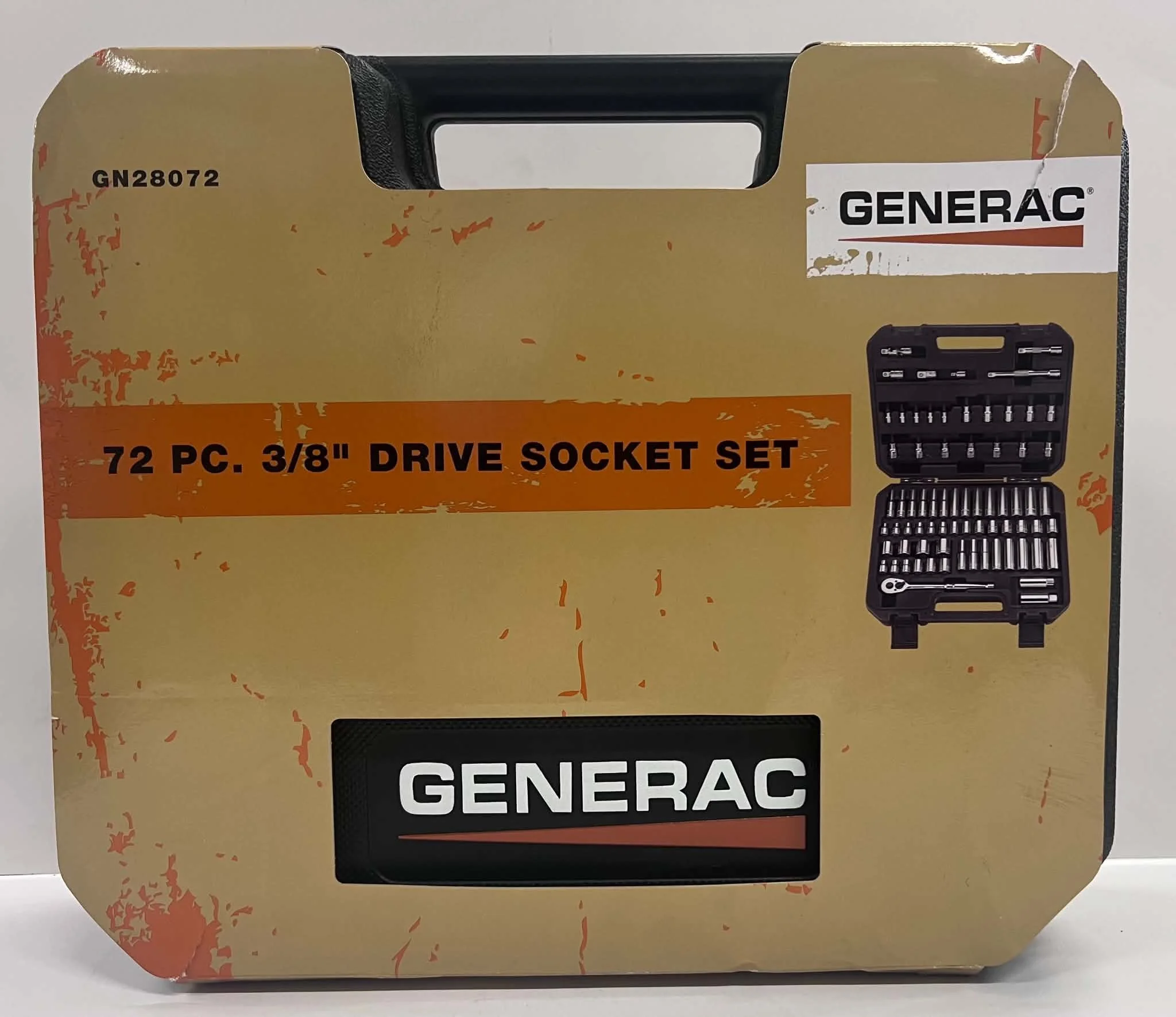 Generac 72-Piece 3/8" Drive Socket Set