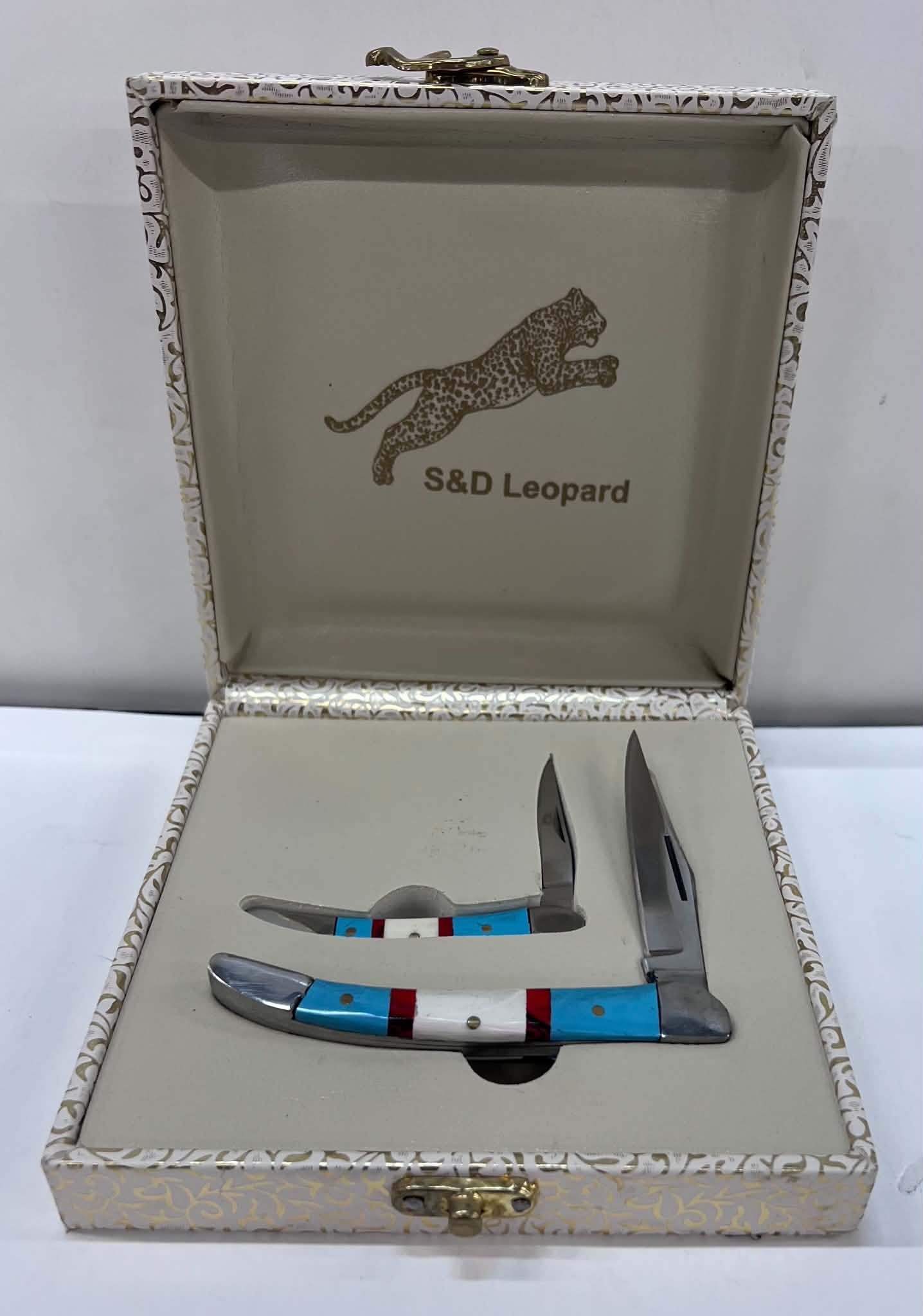 Exquisite Two-Piece Knife Set with Gift Box