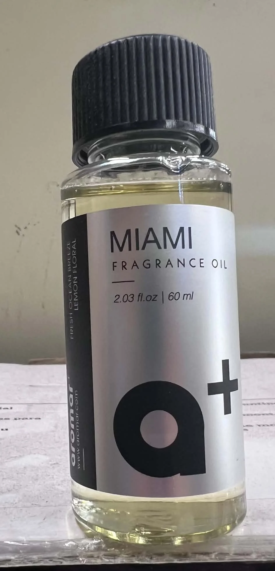 Miami Fragrance Oil - Fresh Ocean Breeze & Lemon Floral