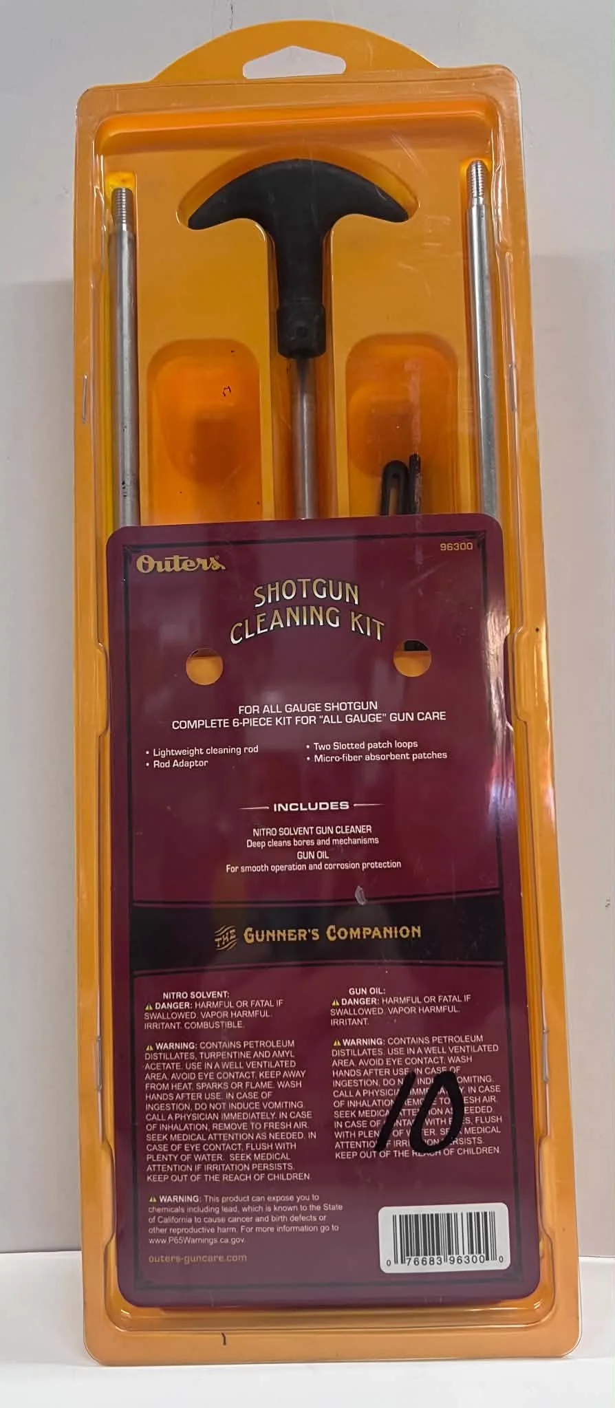 Outers Shotgun Cleaning Kit - Complete 6-Piece Set