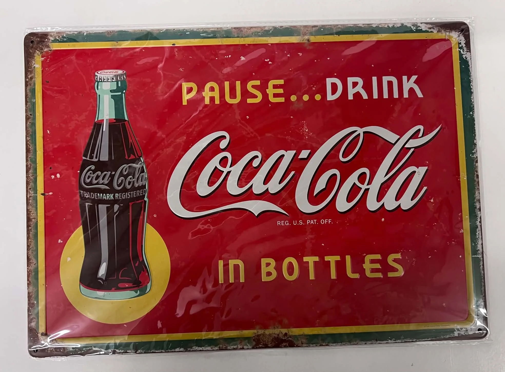 Vintage Coca-Cola Metal Sign