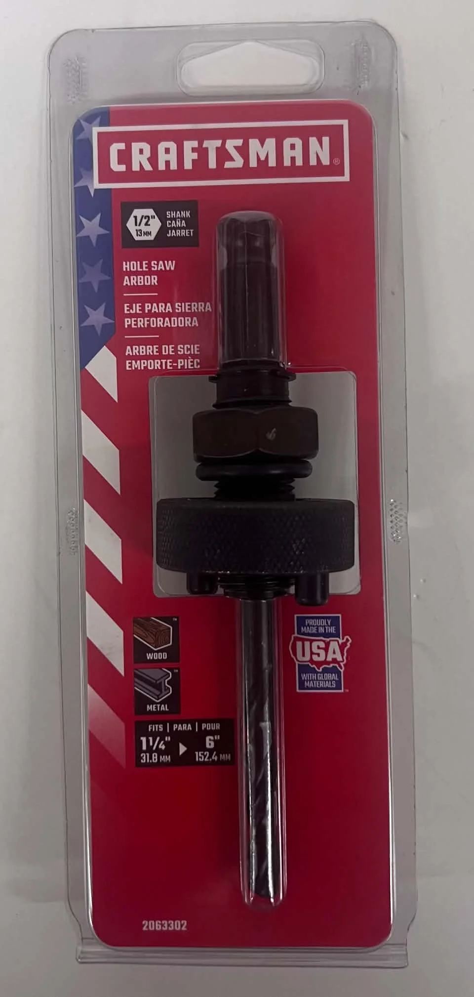 Craftsman Precision Hole Saw Arbor