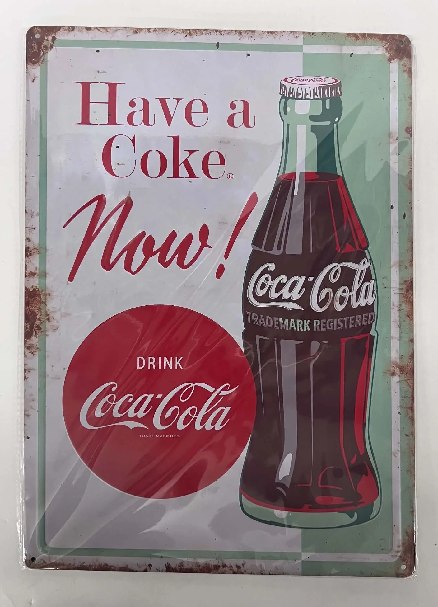 Vintage Coca-Cola Metal Sign